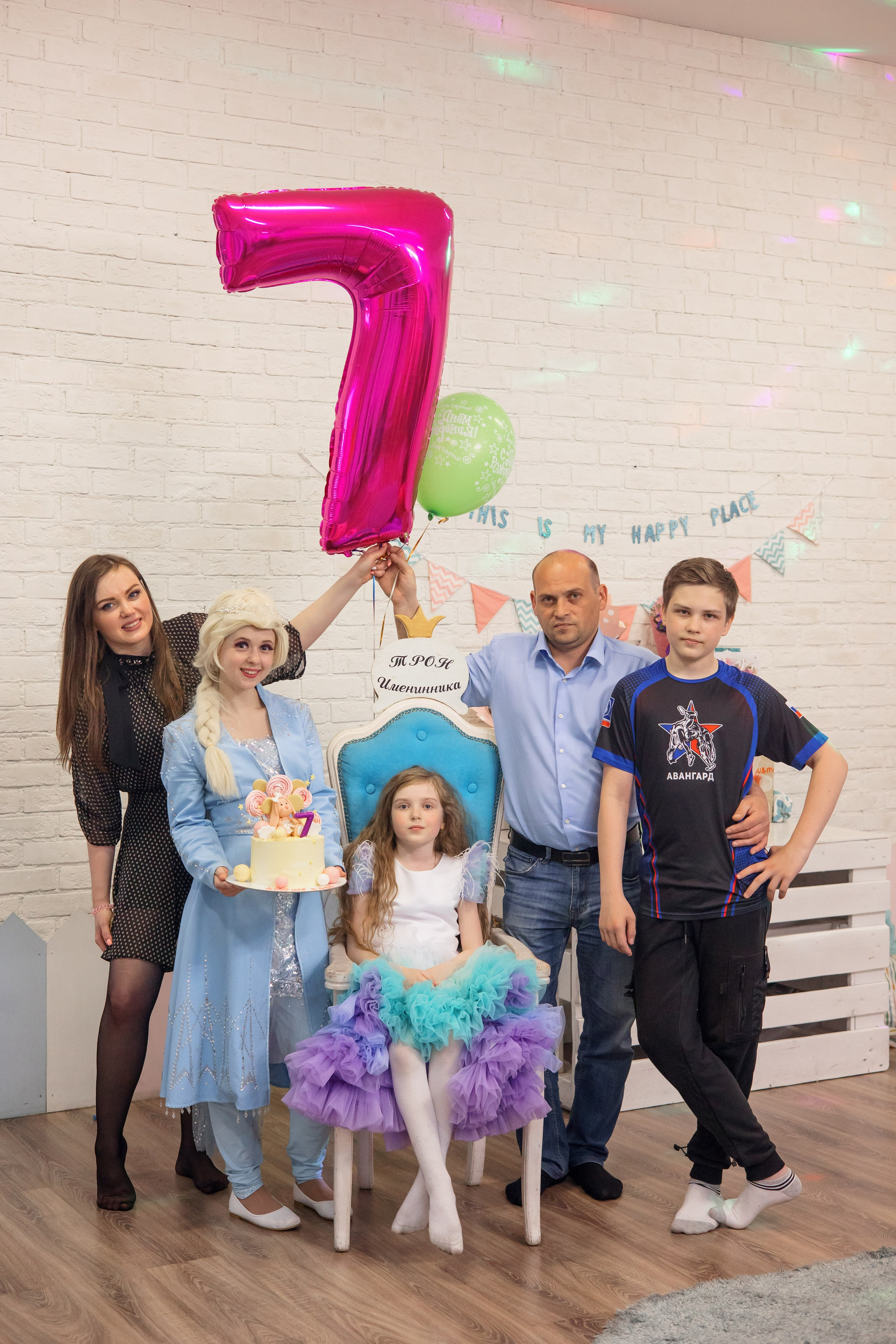 День рождения Даши, 7 лет. Свадебный и репортажный фотограф (Москва, Королев и другие)