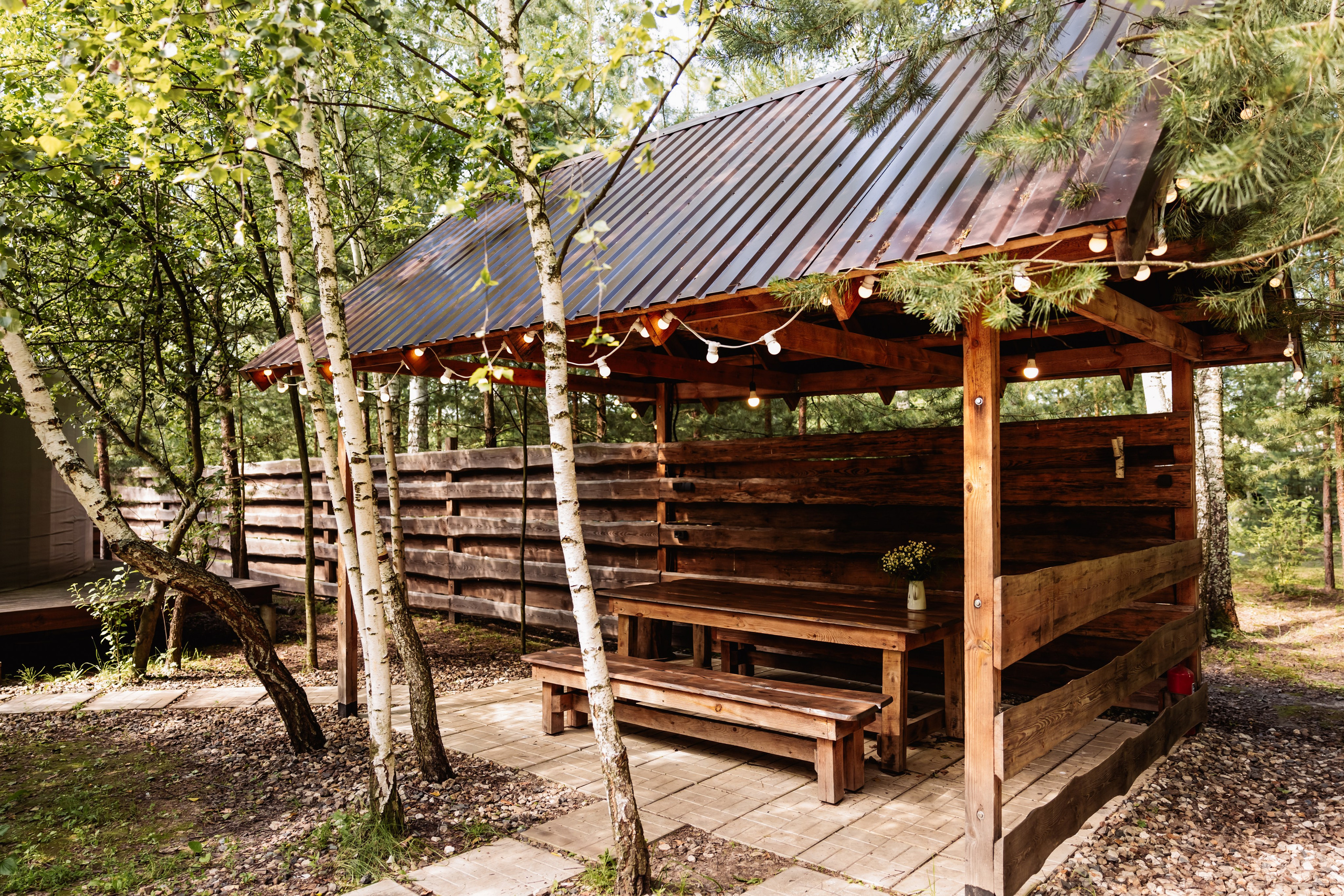 БЕРЕЗКА ВИЛАДЖ | Глэмпинг в Коломне | Юрта «Лесная». ФОТОГРАФ ИРИНА ШАМАТАВА