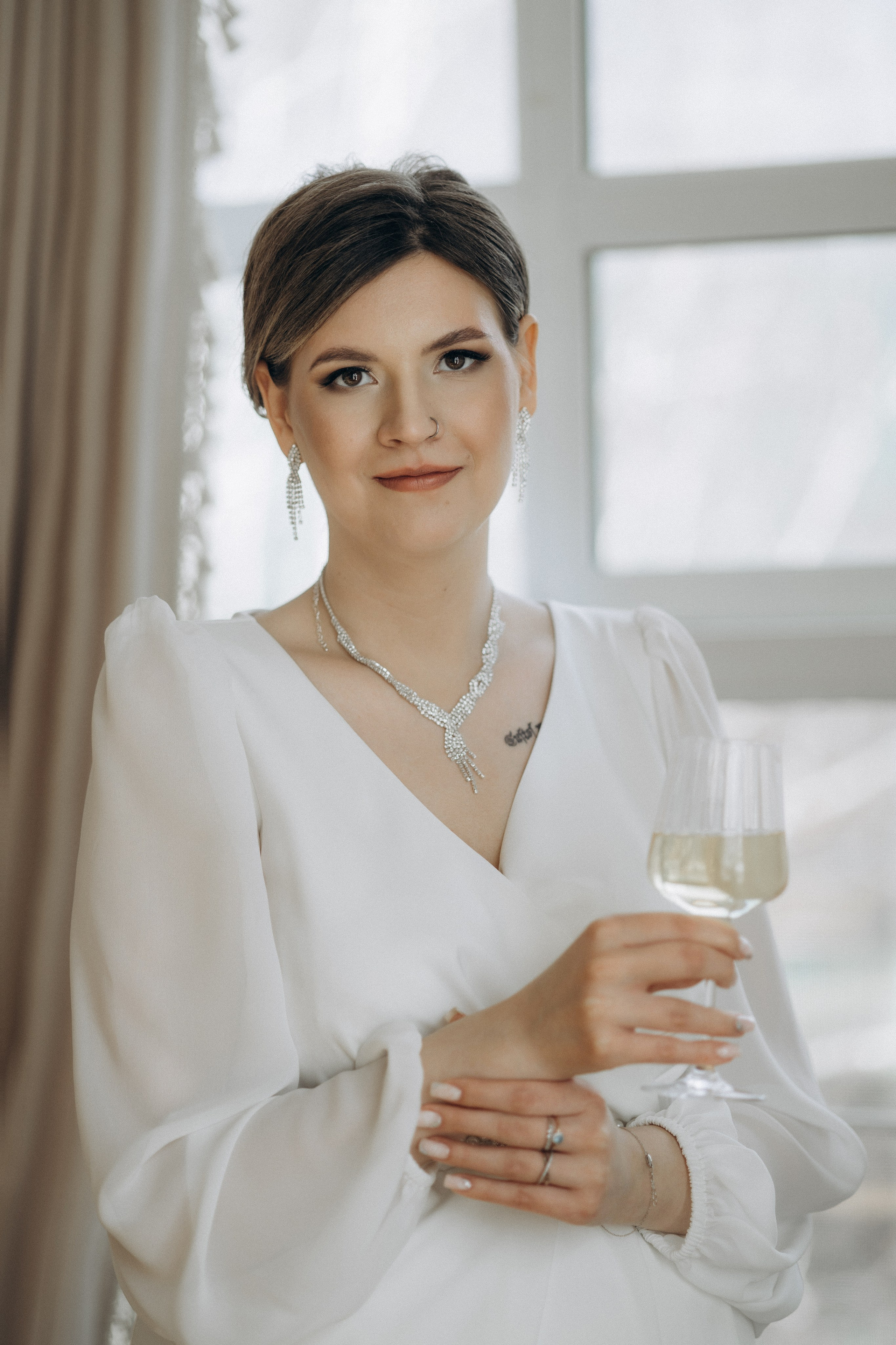 Свадебная фотосессия в фотостудии Пензы для Дарьи и Евгения