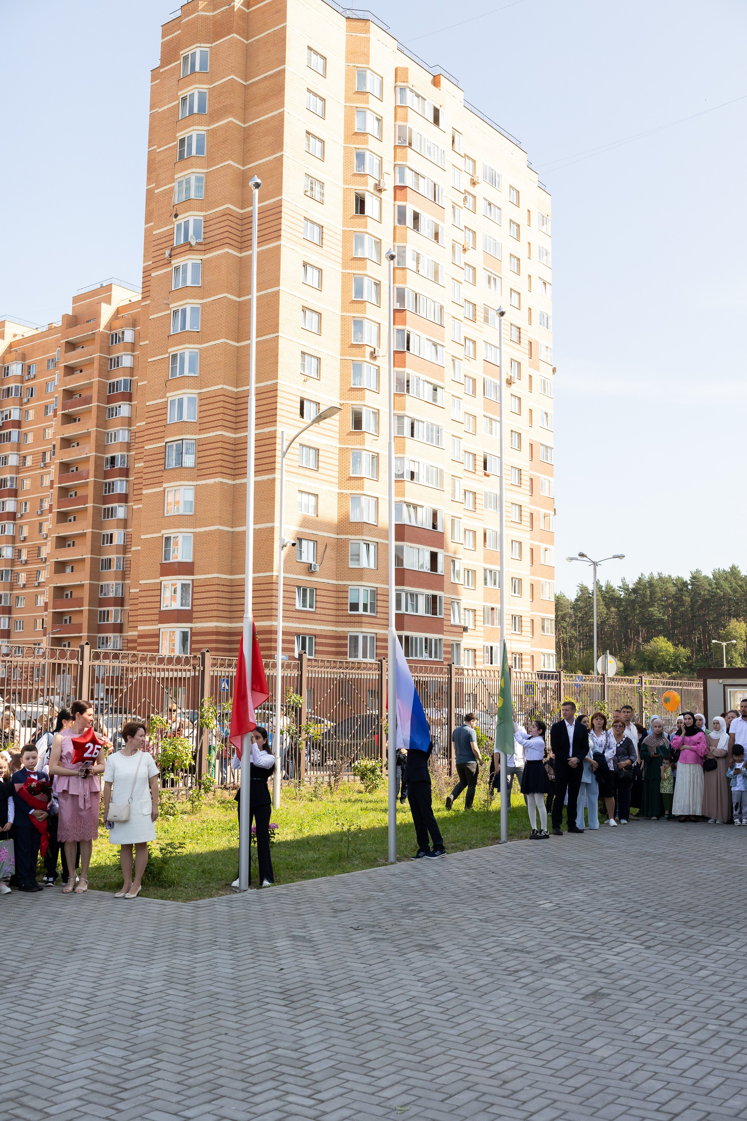 Линейка 1 сентября. Профессиональный Фотограф в Москве Андрей Славнов