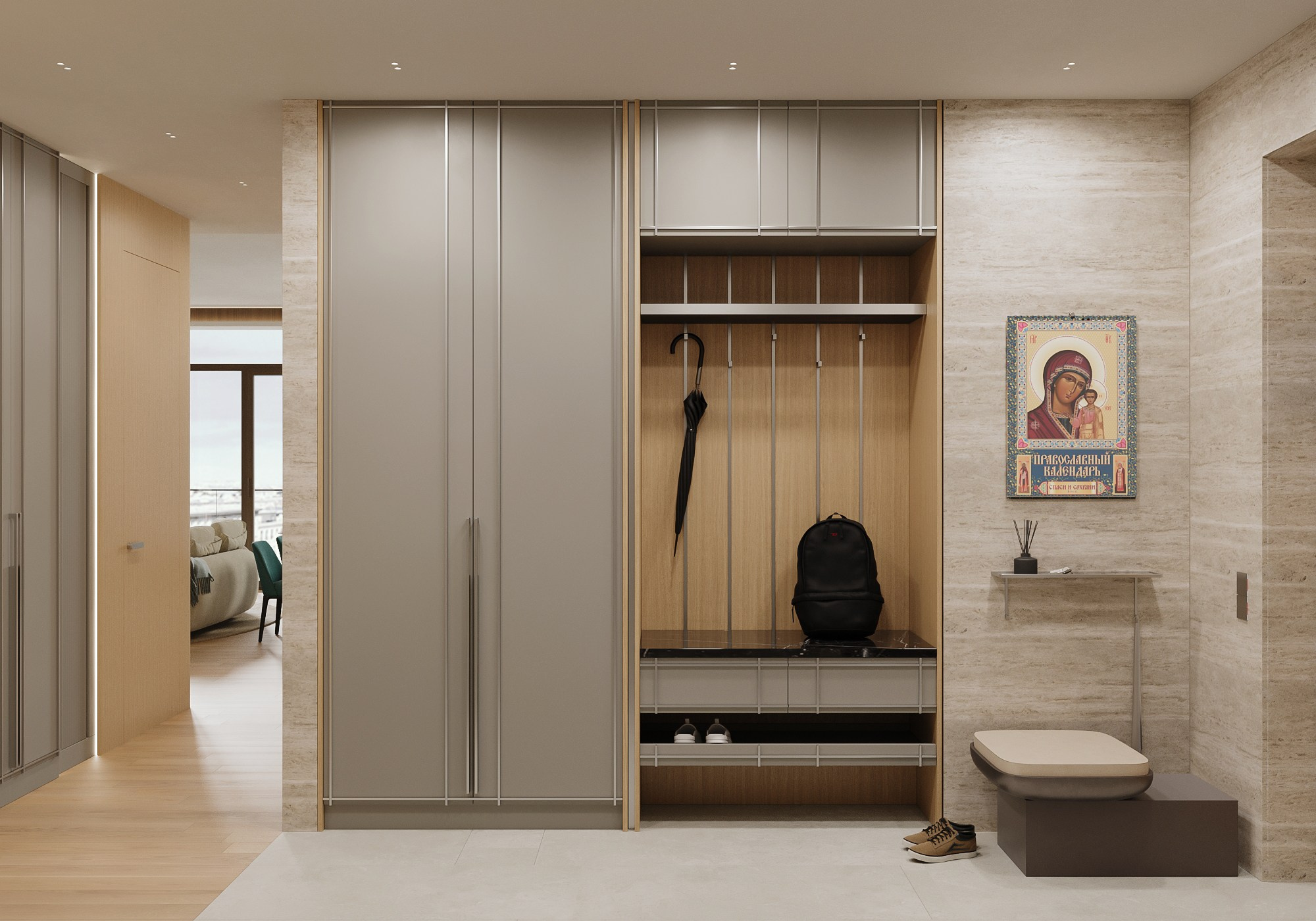 ЖК Лаврушинский. Дизайн The SQUARES. 3D визуализатор интерьеров Ксения Жарко