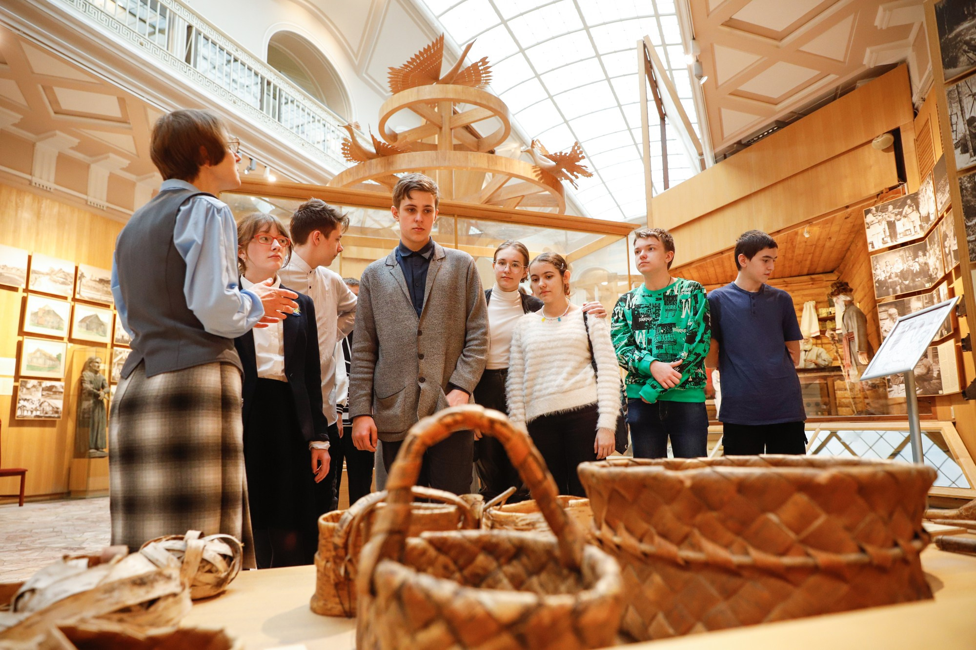 Экскурсия в Этнографический музей. Фотограф Дарья Попова