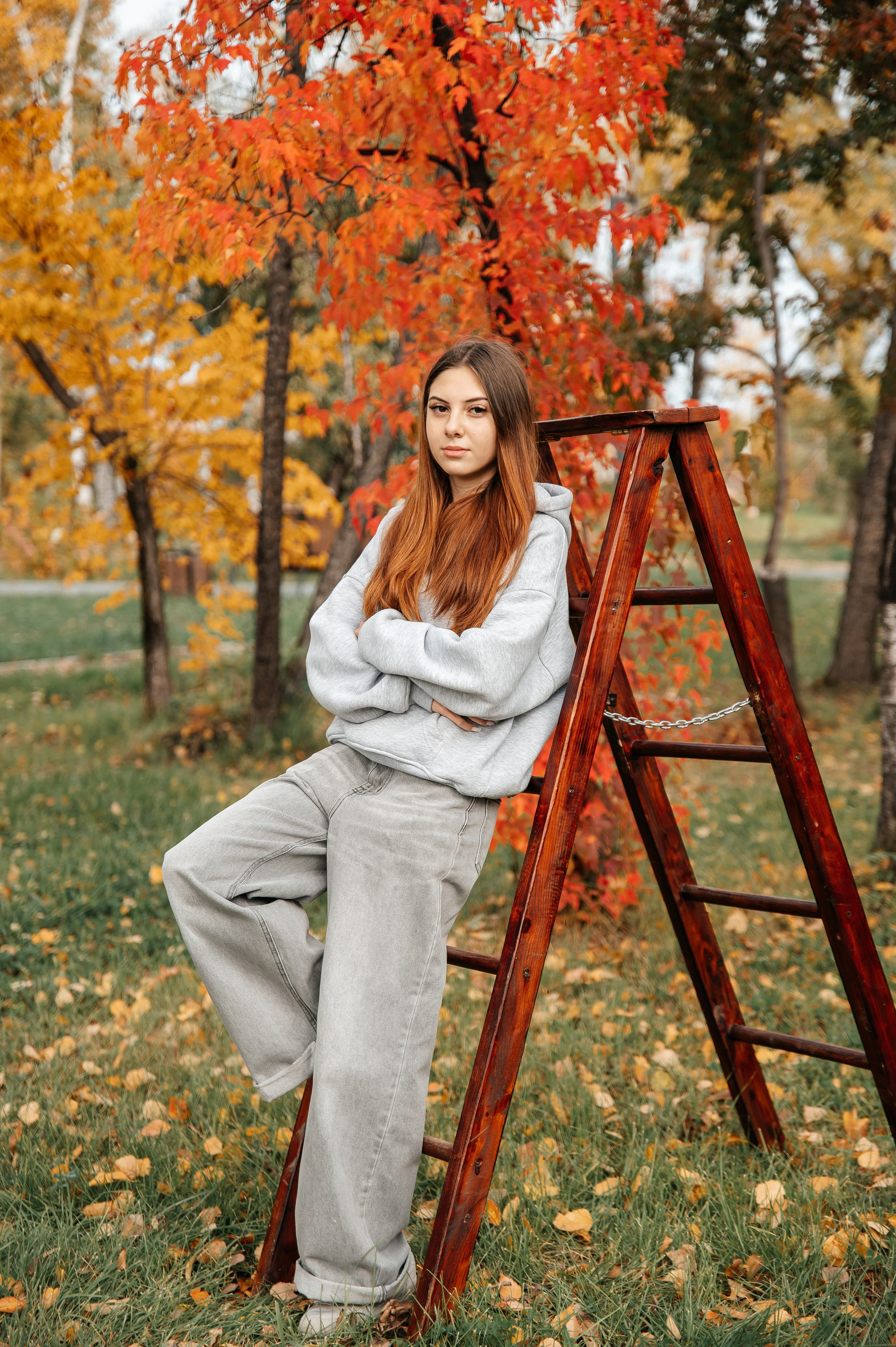 «Осень в парке». Школьный фотограф в Свободном Анастасия Косицына