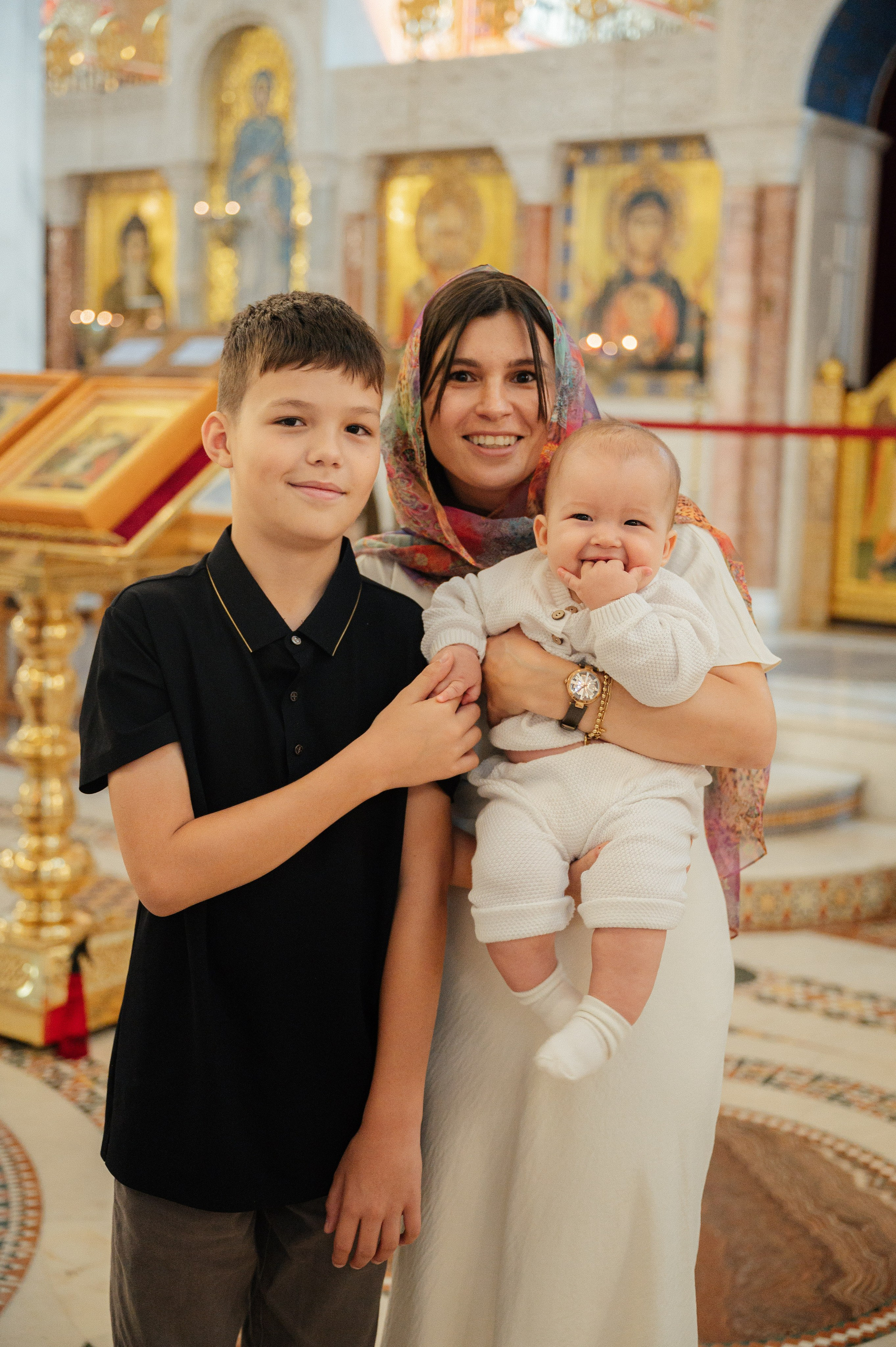 Крещение Димитрия Ясенево. Фотограф Алёна Мил