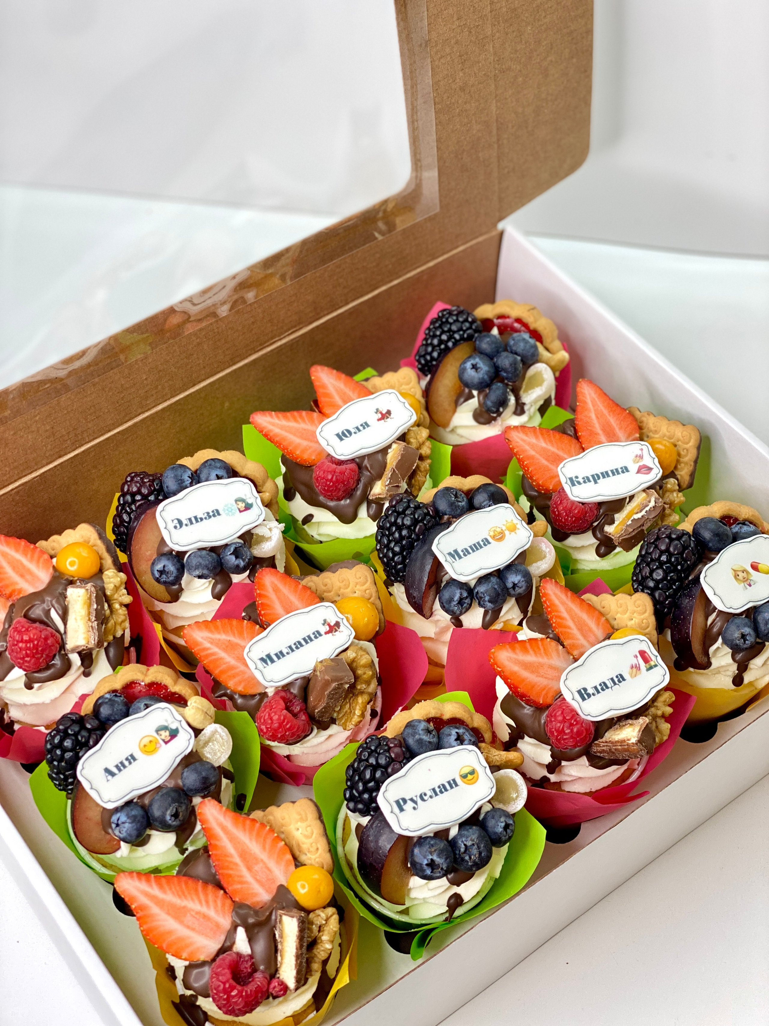 Капкейки стандартные. Katyasugarsugar капкейки, зефир, торты Москва