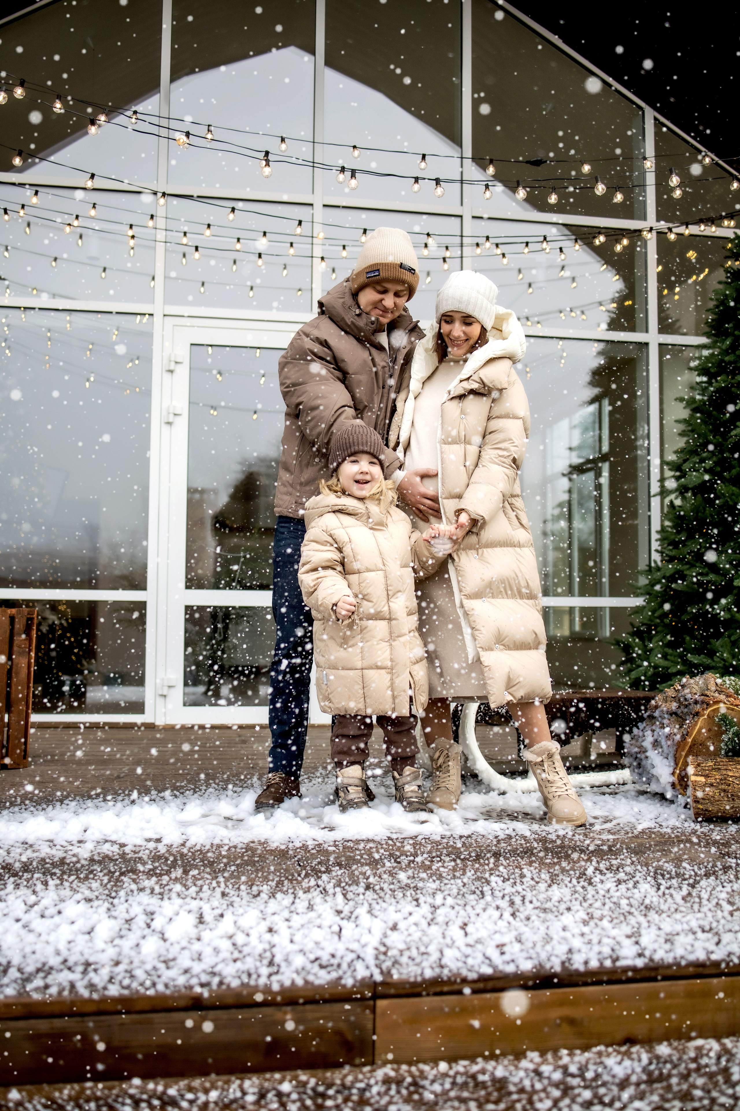 Зимняя история Тани, Артема и Лерочки. Фотограф Надежда Лукьянова