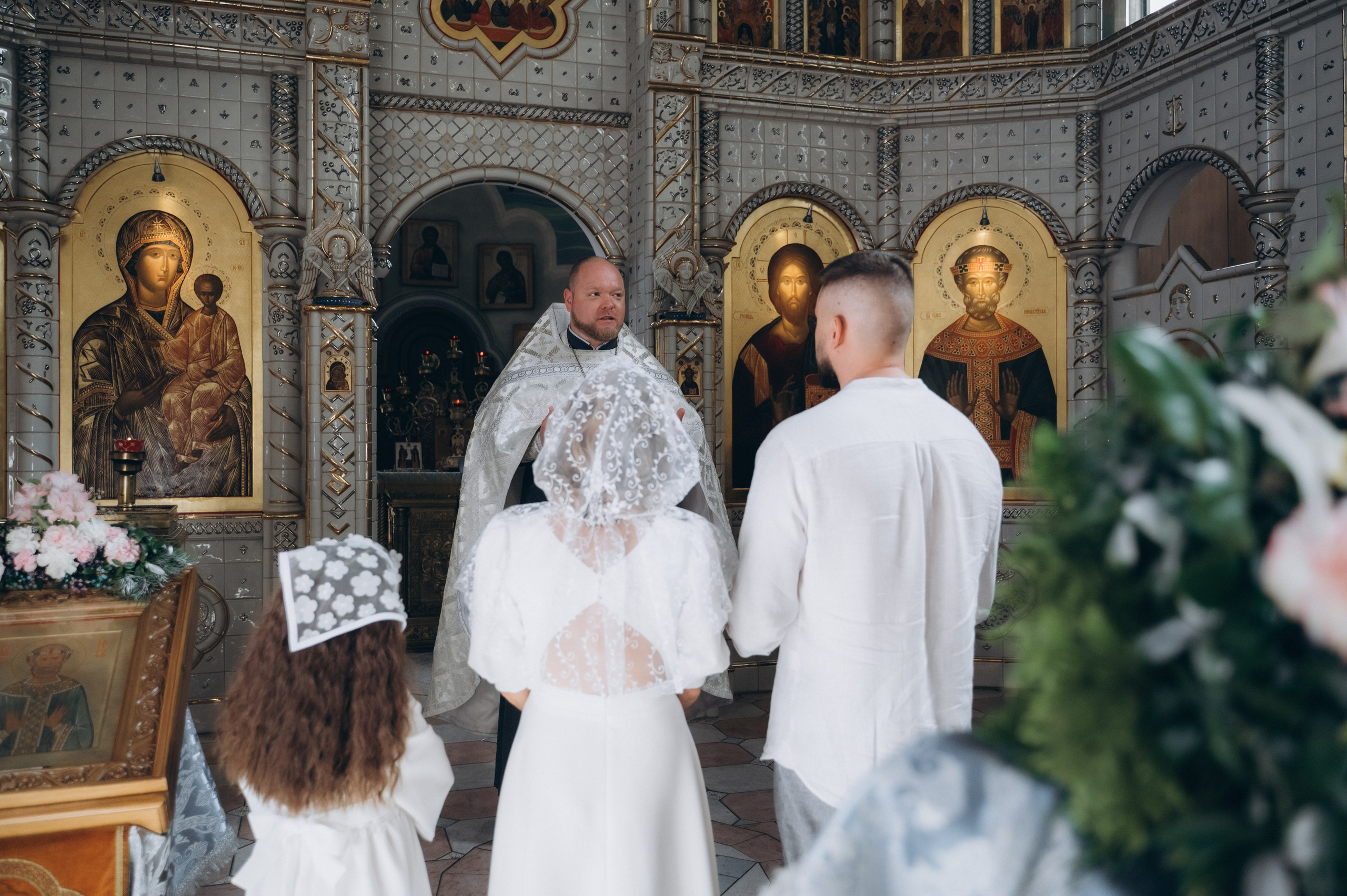 Венчание Сергей и Юлия (Дом милосердия). Семейный фотограф в Минске Дарья Дреко