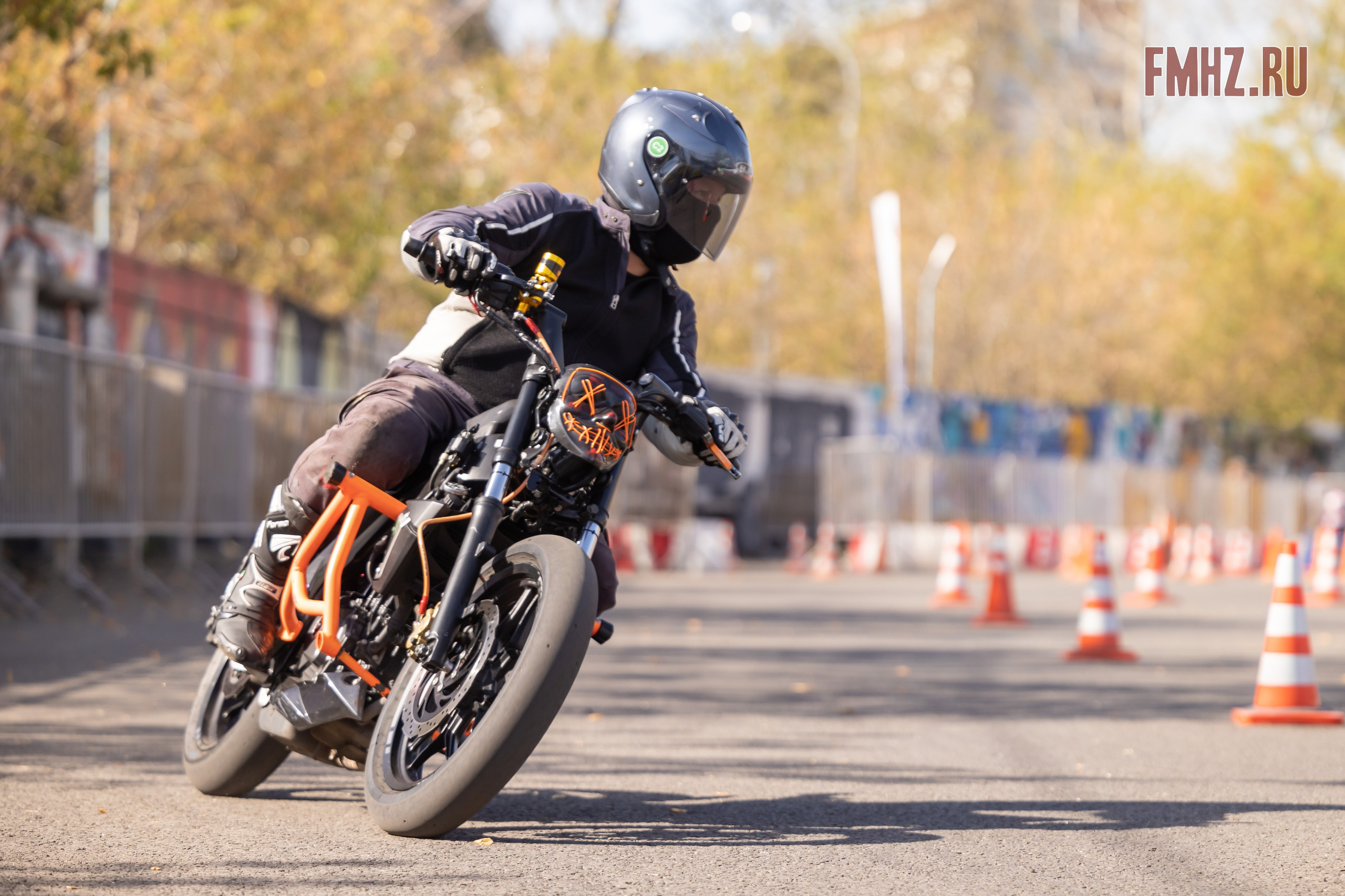 Соревнования по мотоджимхане на площадке Мосгортранс 15.09.2024. Фотограф Владимир Охрименко