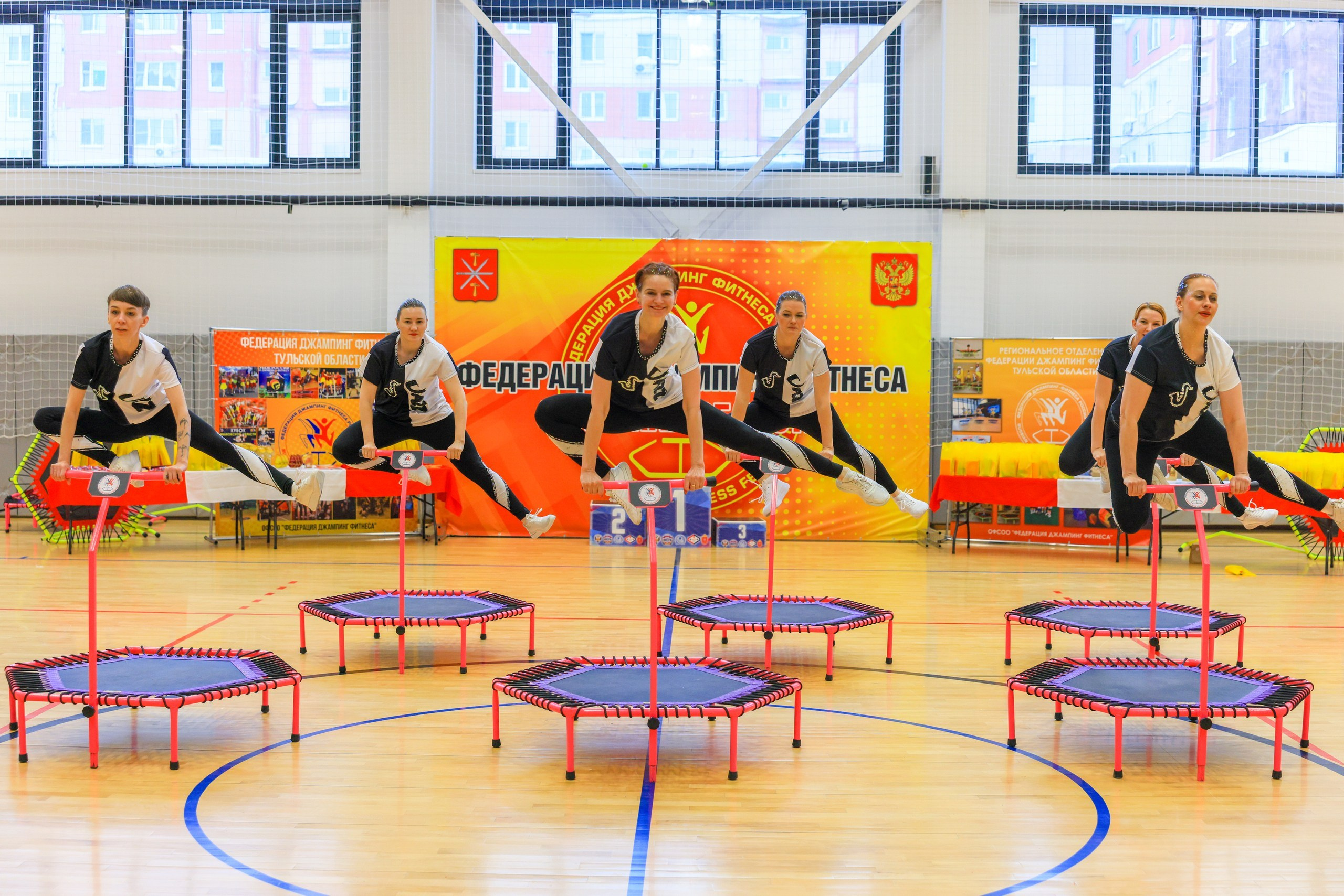 Фитнес Джампинг Соренования ЦФО. Фотограф в Туле Крупский АнДРей. Фотостудия «КАДР71» в Туле