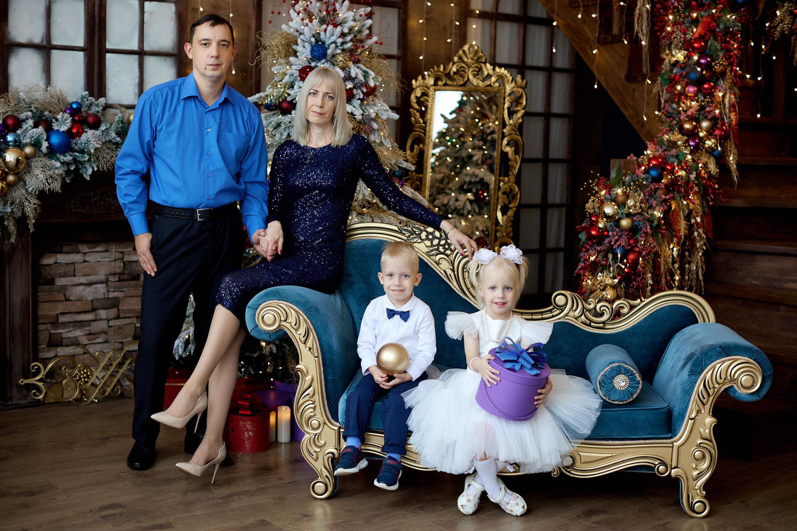 Новогодние съемки 2020-2025. Фотостудия в Калуге Svetstudio