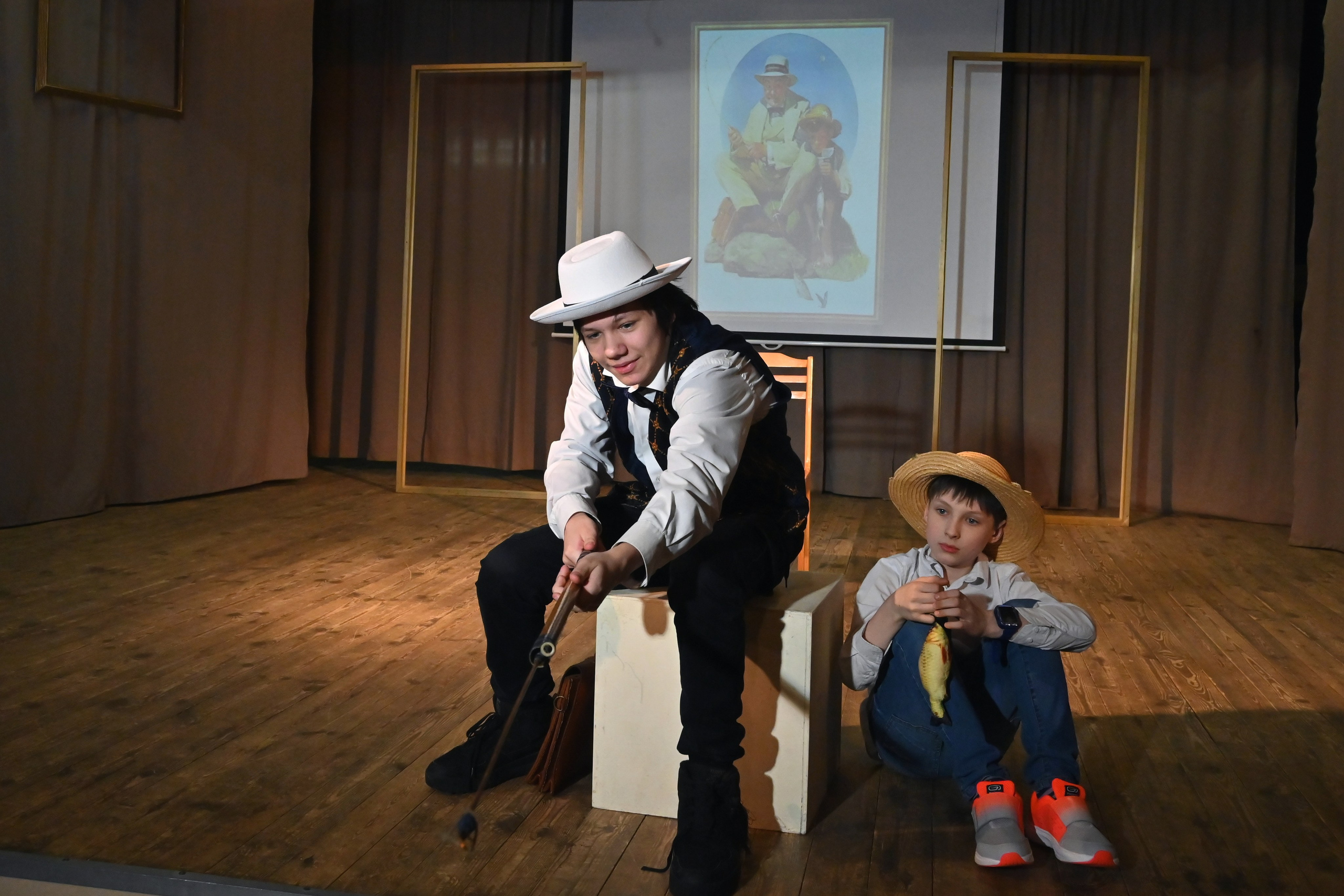 Юные театралы 09.02.2024. Профессиональный фотограф в Москве Алёна Котова