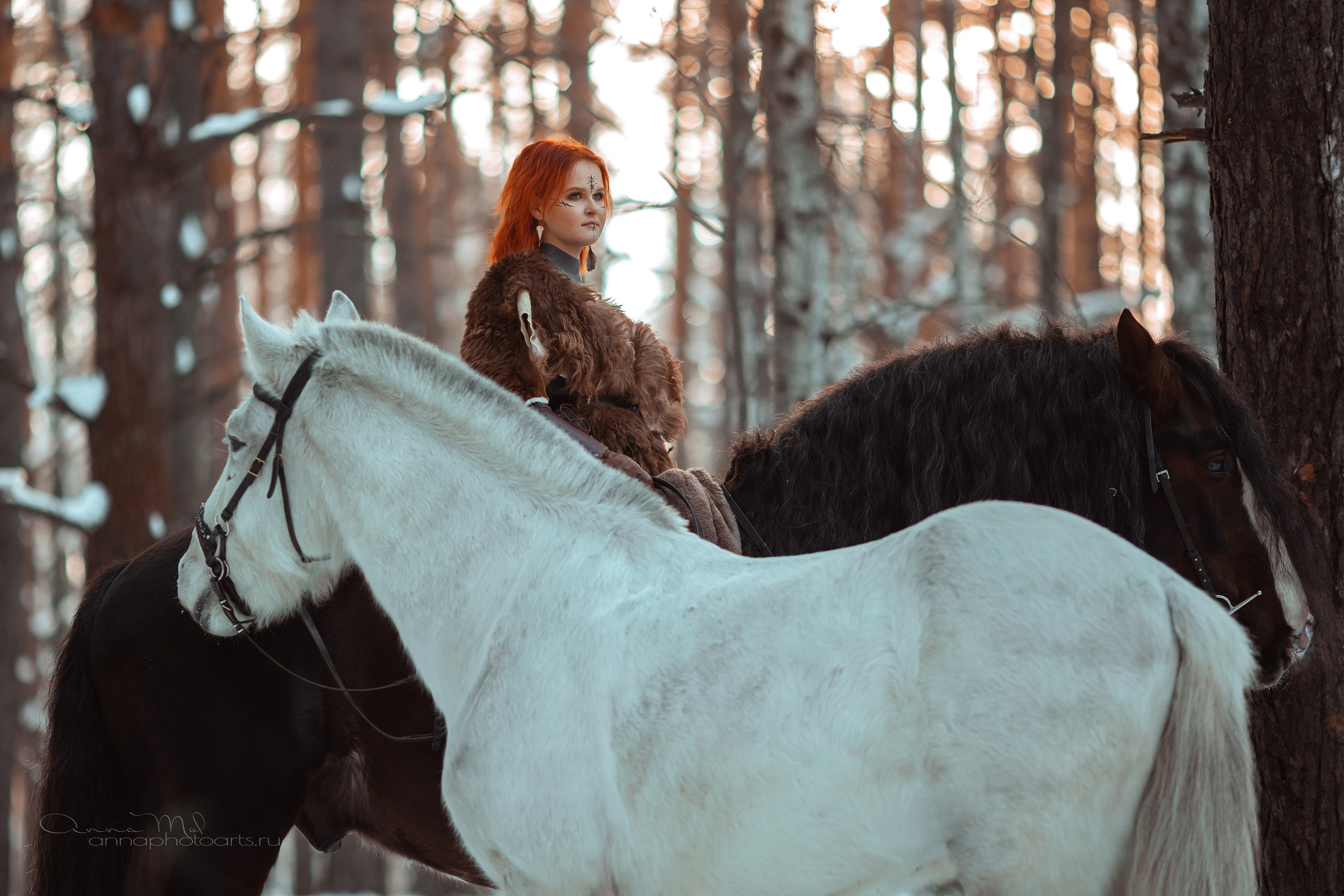 Настя, Малыш и Зевс. Анна Молчанова конный фотограф в Тюмени | фотосессии с лошадьми Тюмень