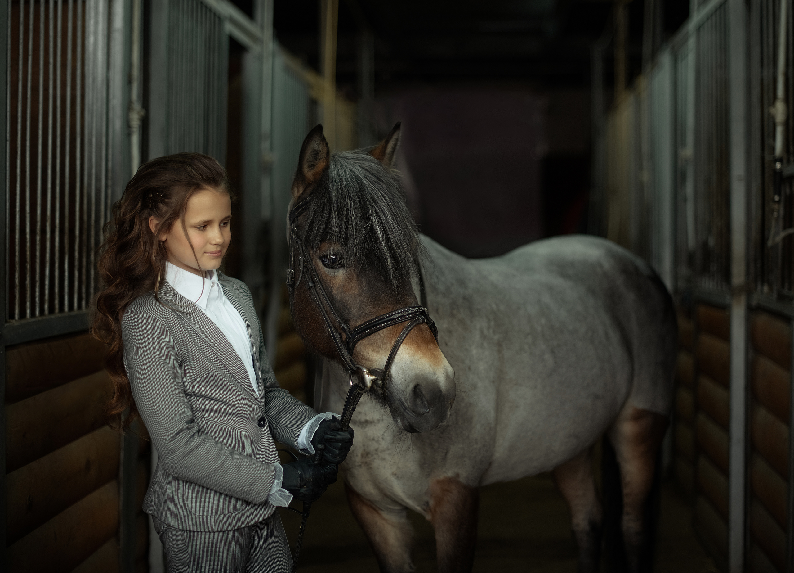 Детки с животными. Портфолио