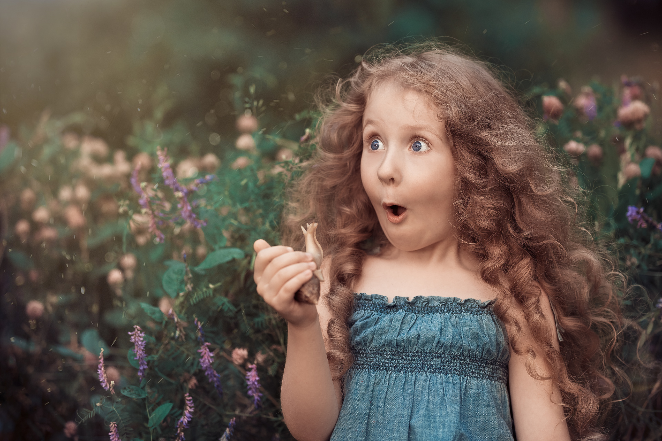 Детки с животными. Портфолио