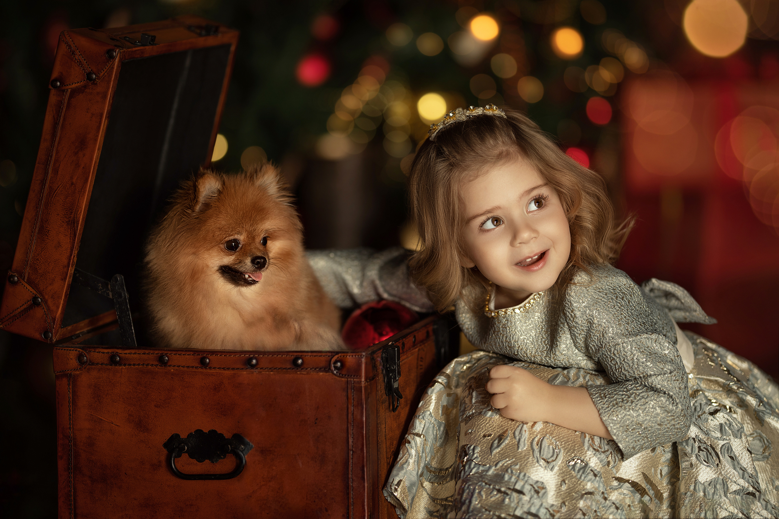 Детки с животными. Портфолио