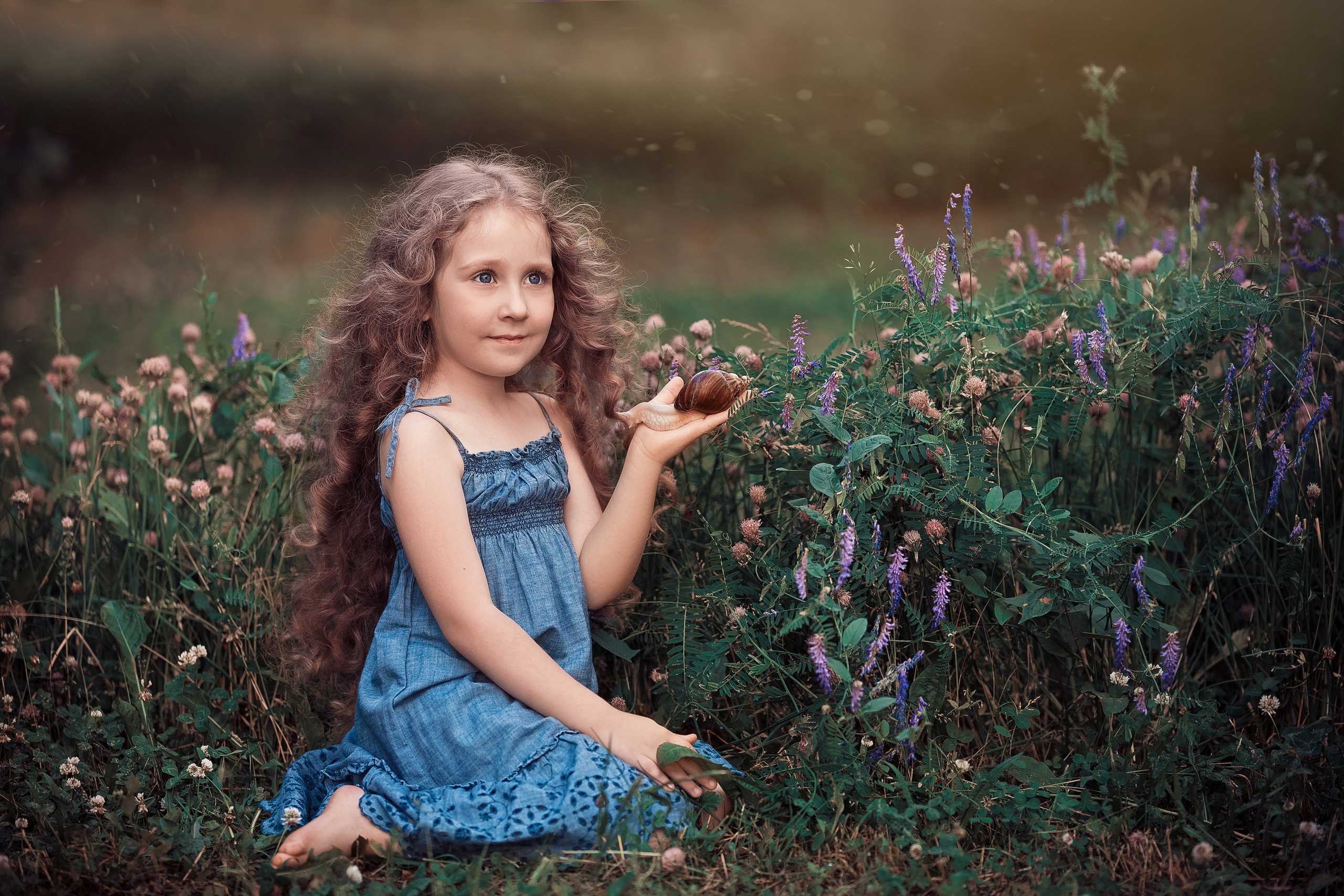 Детки с животными. Портфолио