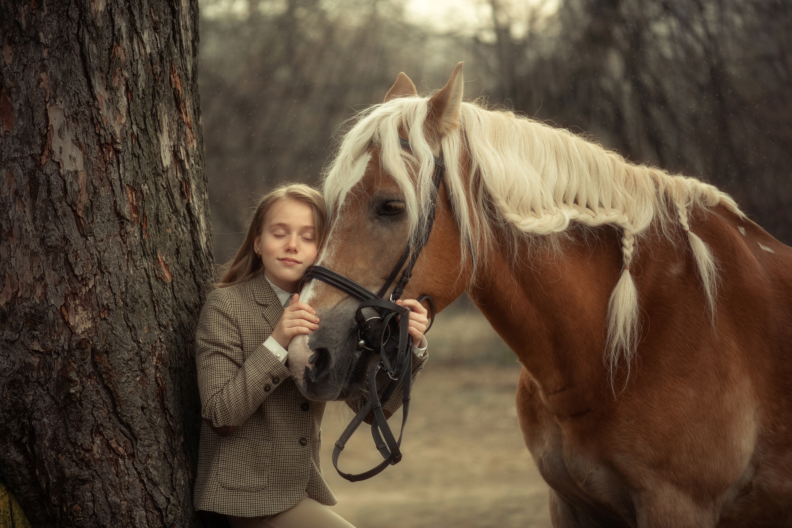 Детки с животными. Портфолио