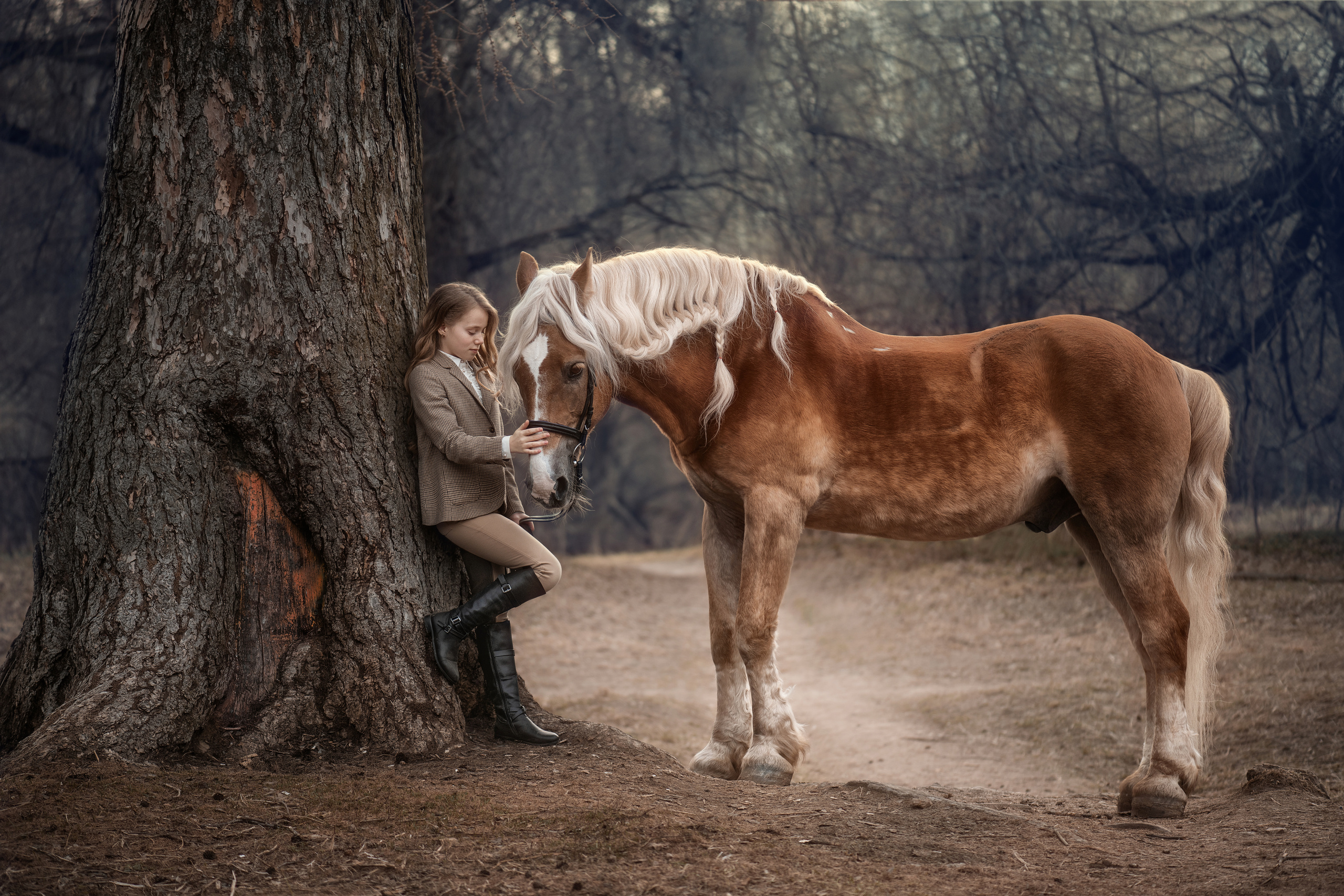 Детки с животными. Портфолио