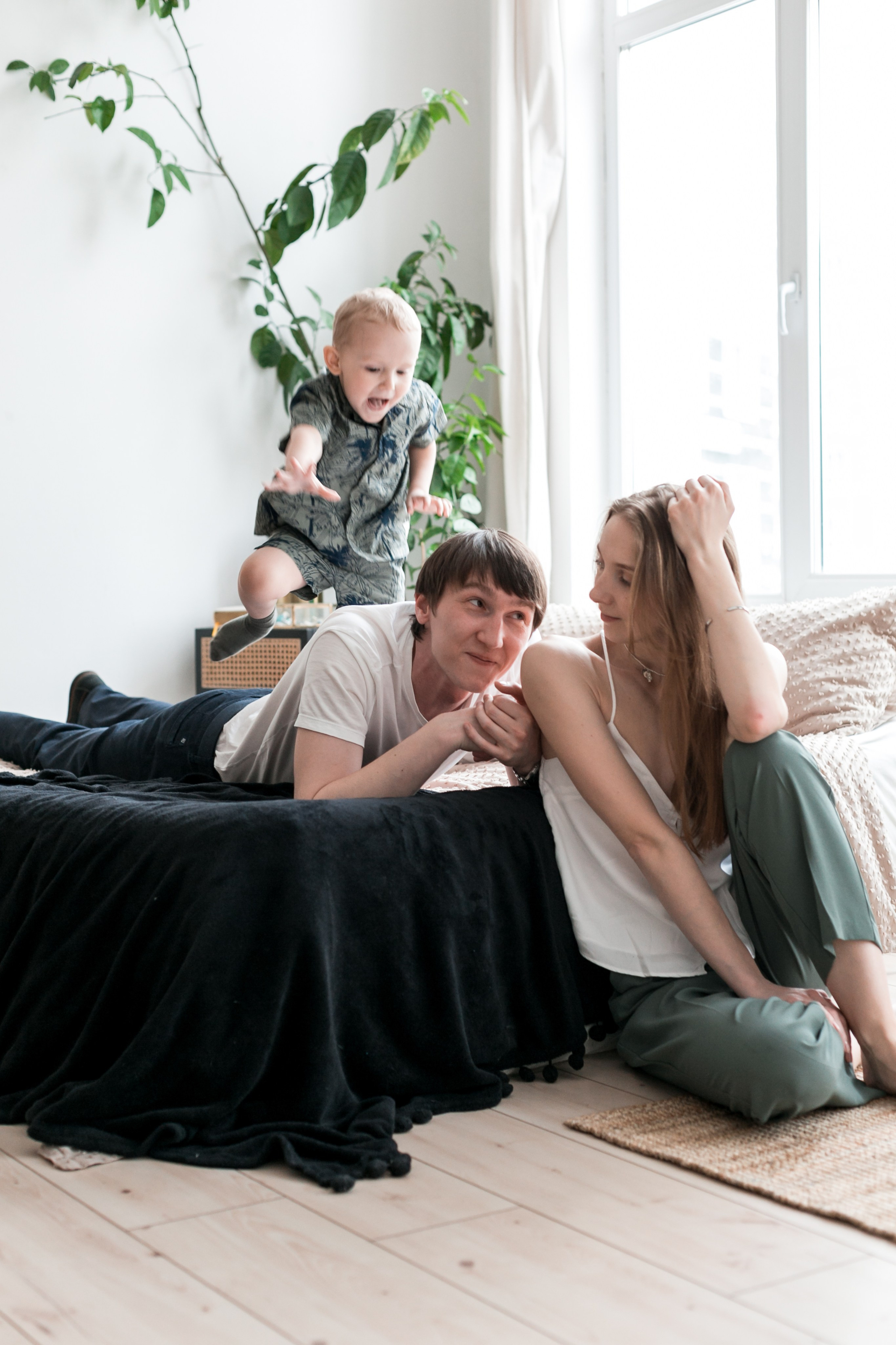 Семейная студийная съемка. Семейный и детский фотограф в Перми Ксения Масленникова