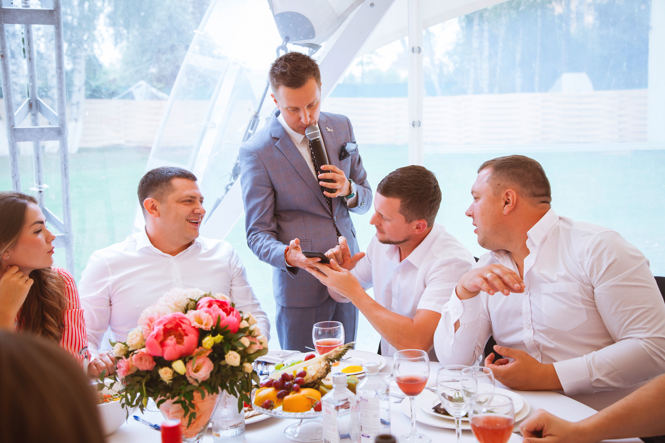 Паша и Настя. Ведущий на свадьбу в Москве Зубков Алексей