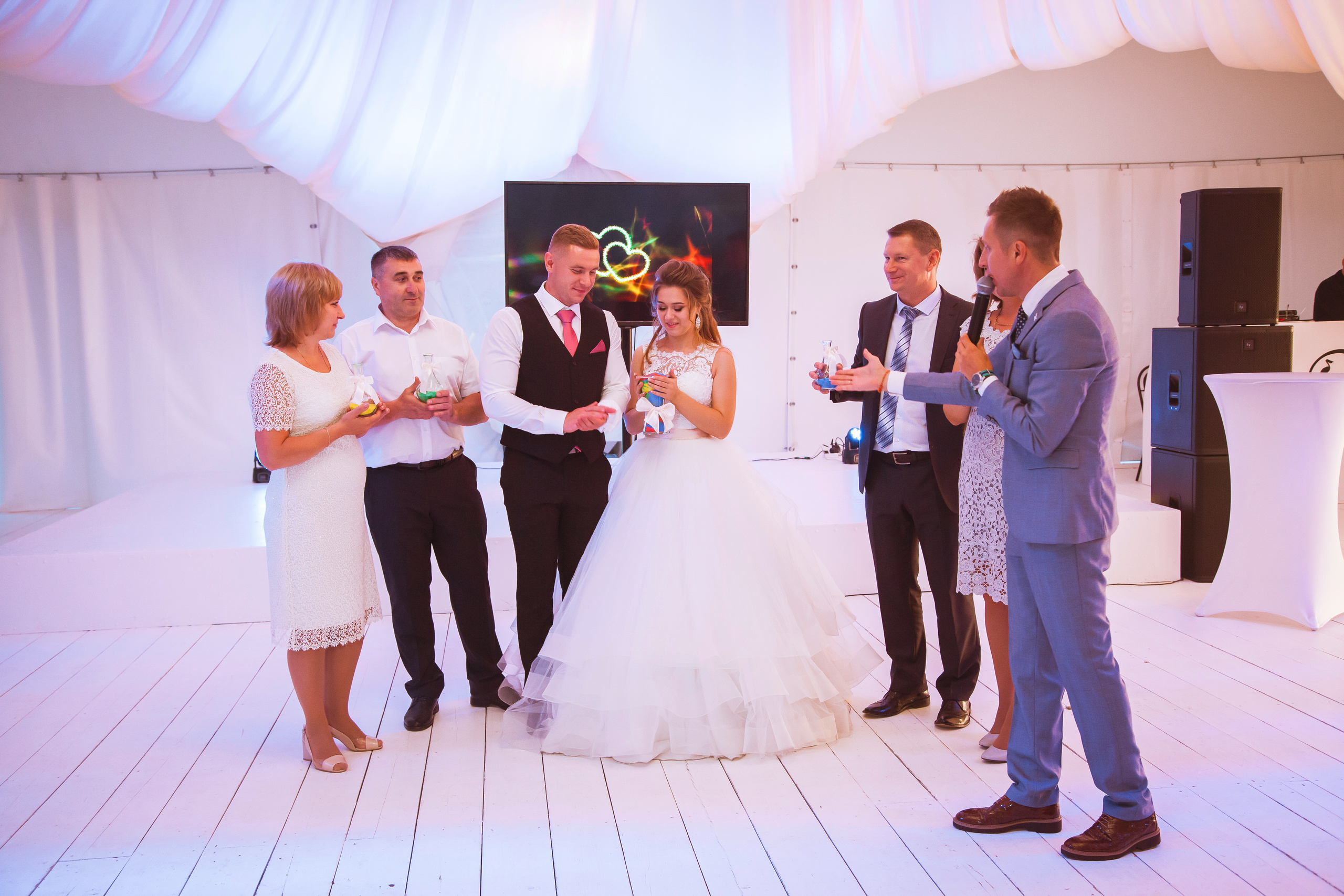 Паша и Настя. Ведущий на свадьбу в Москве Зубков Алексей