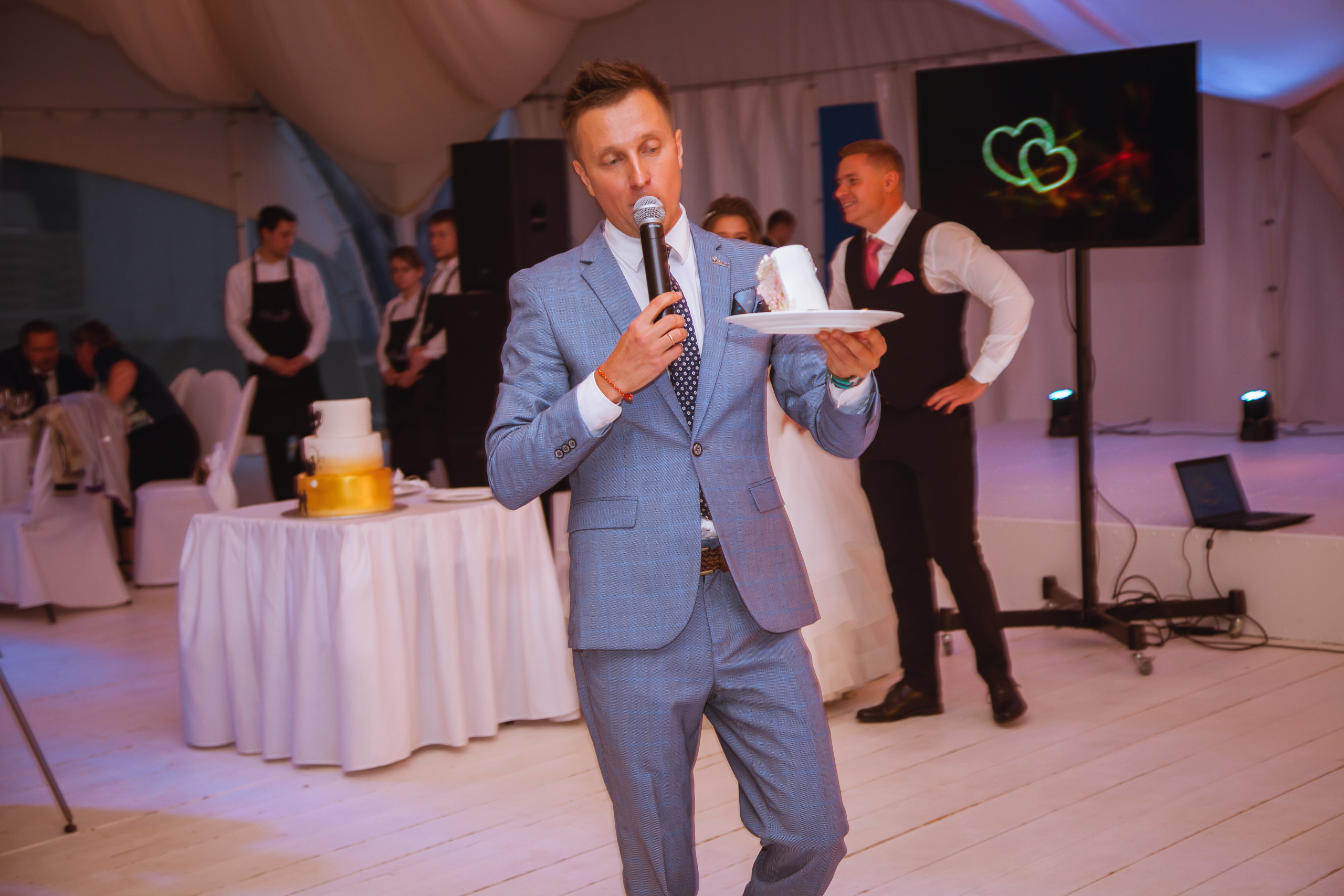 Паша и Настя. Ведущий на свадьбу в Москве Зубков Алексей