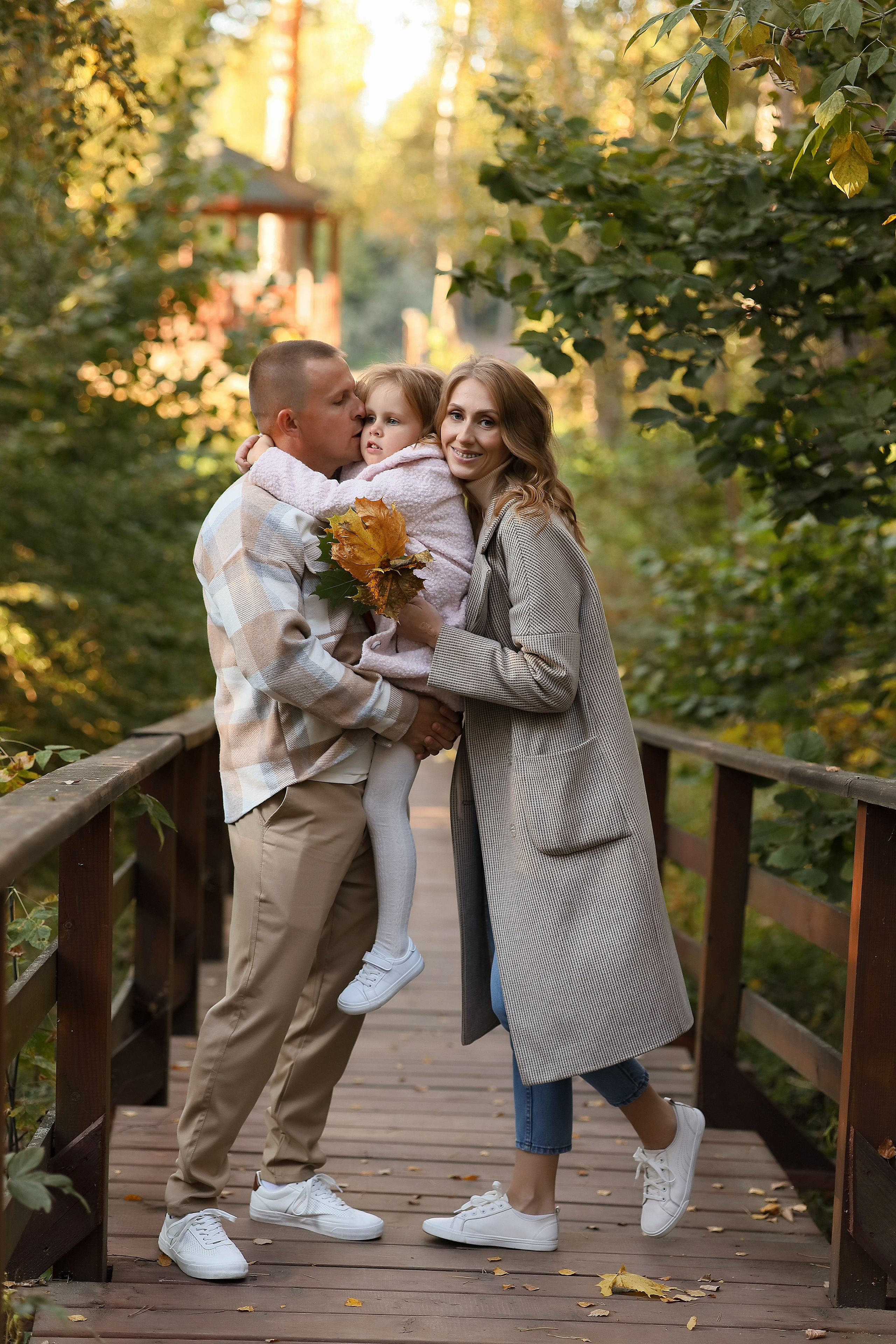 Надя, Женя и Ариана. Серебряный бор. Фотограф Москва Лара Чайка