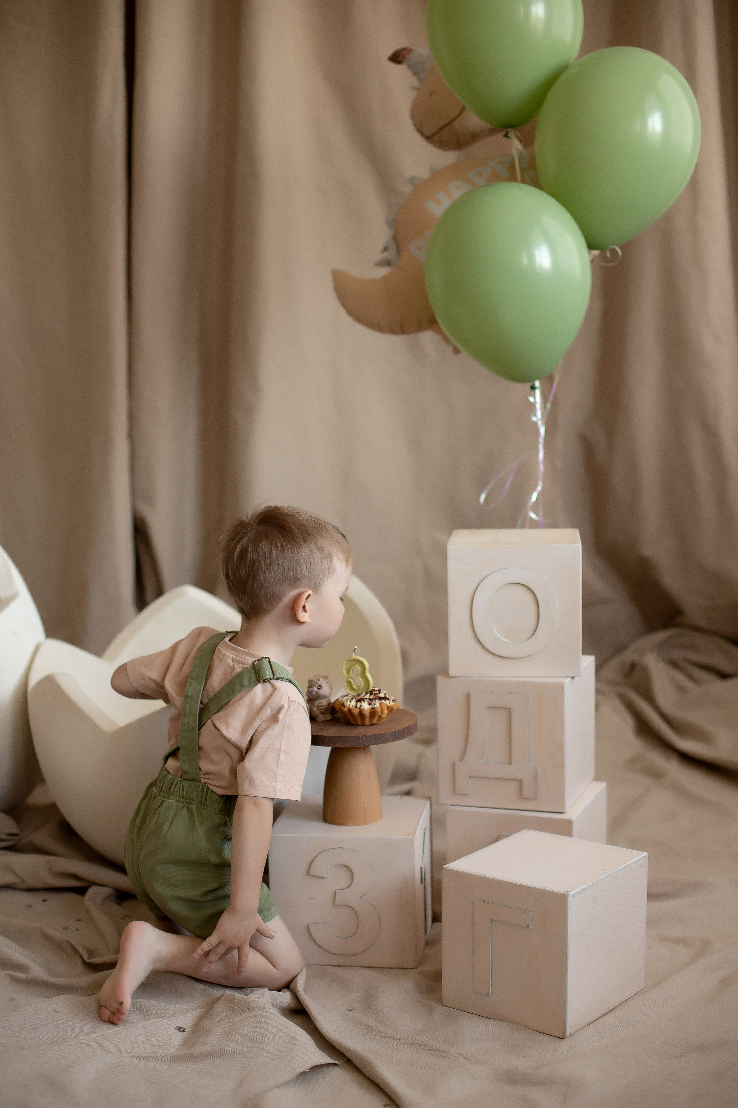 Арсению 3 годика. Семейный и детский фотограф в Красноярске Анна Маюрова