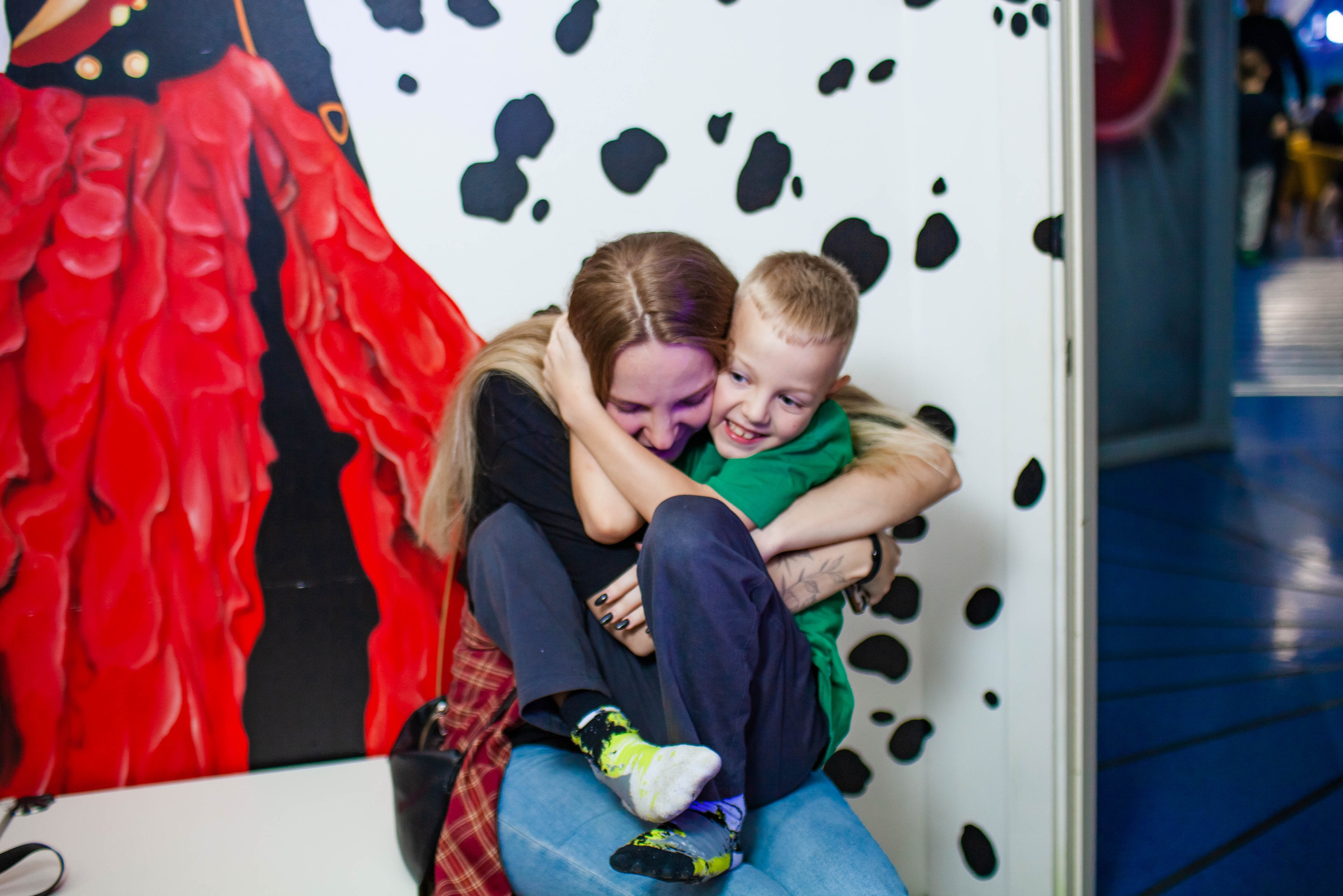 Неон Челендж День рождения Ярослава. Детский и семейный фотограф в Санкт-Петербурге Елизавета Сорокина