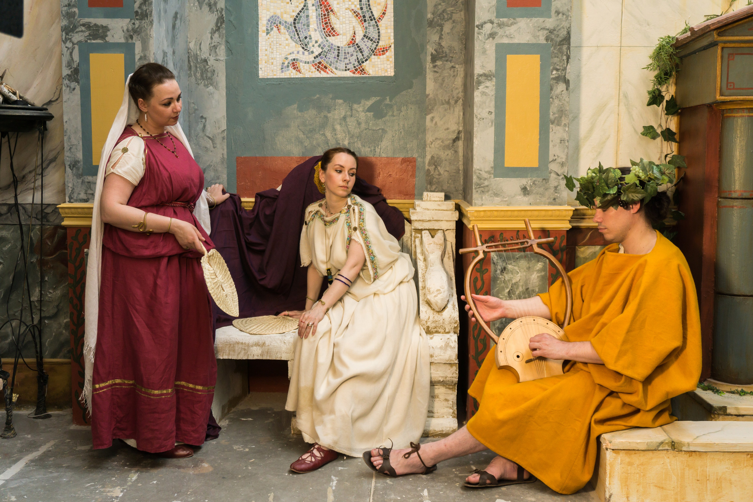 Греческие постановочные кадры. Фотограф