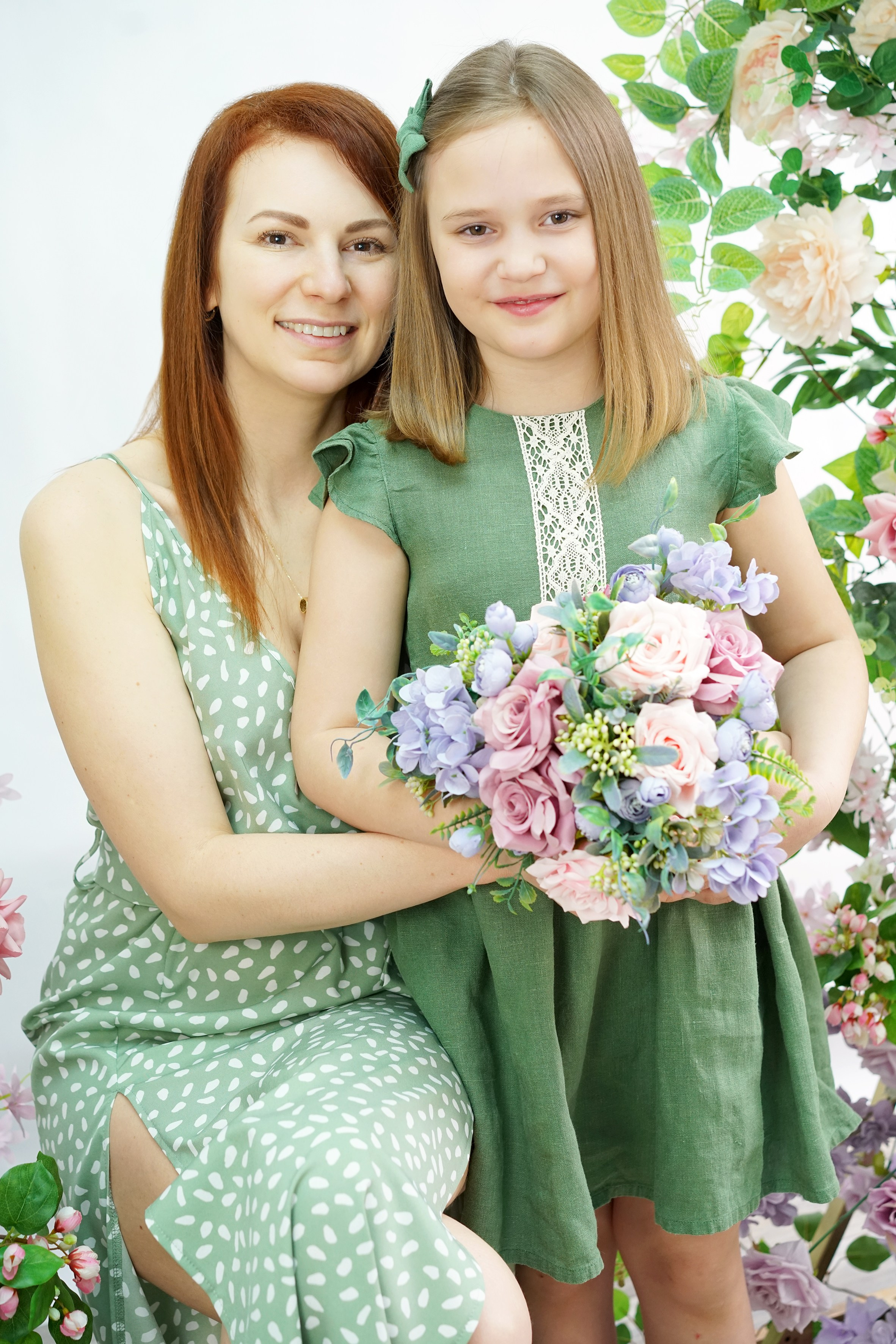 Мария с детьми