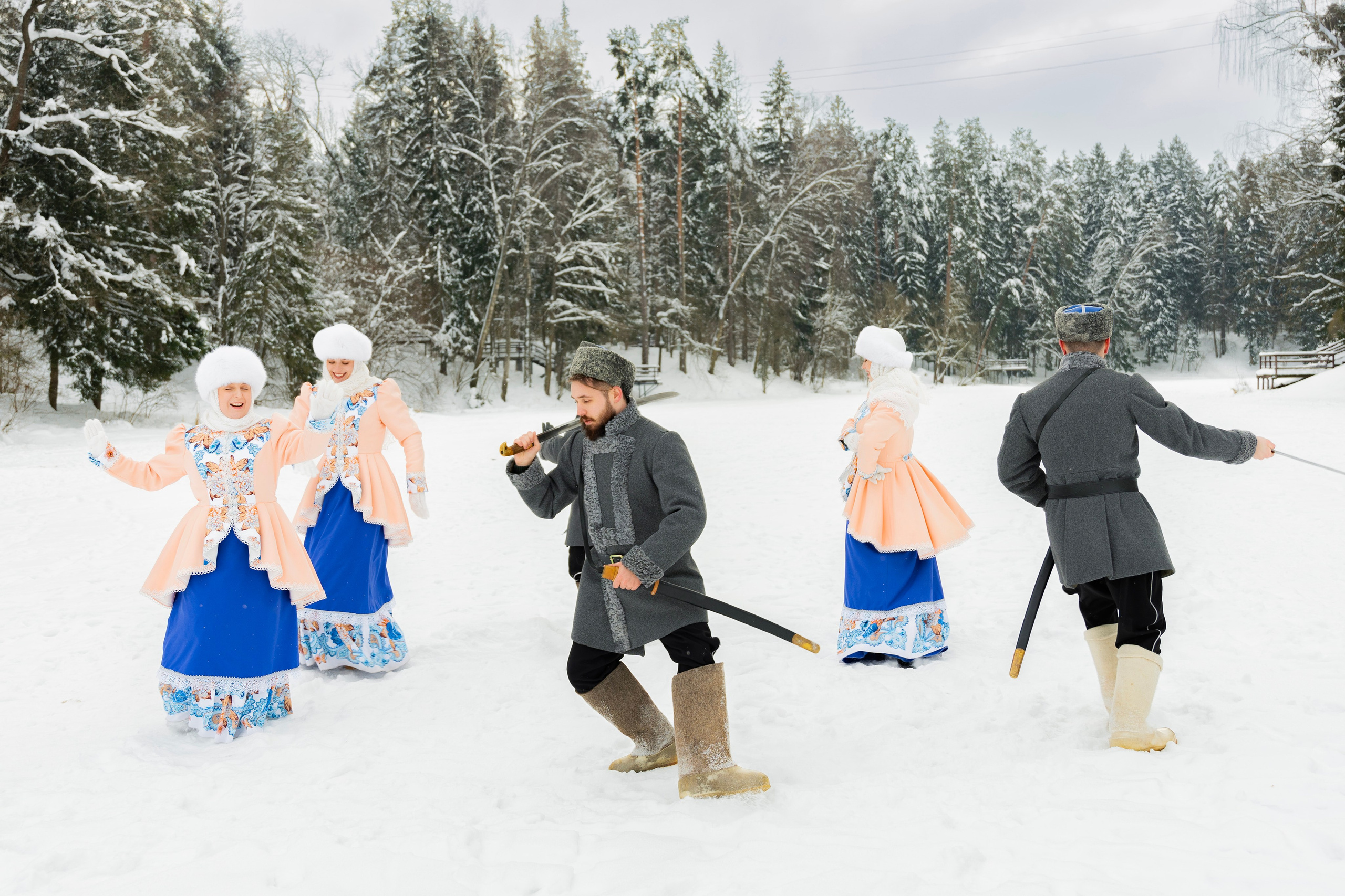 Казачий хор. Фотограф Юлия Попова