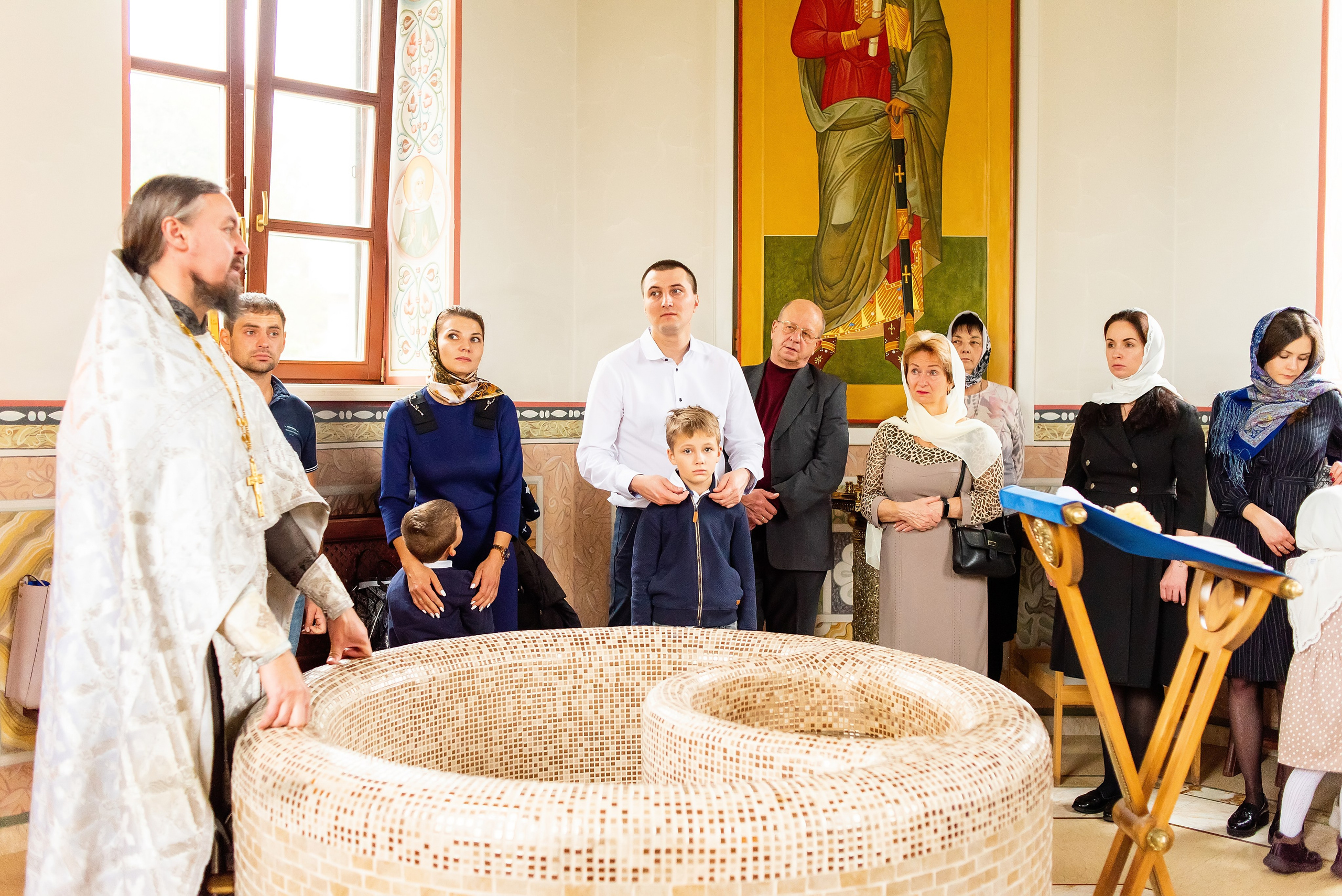 Крещение Владислава. Фотограф Юлия Попова
