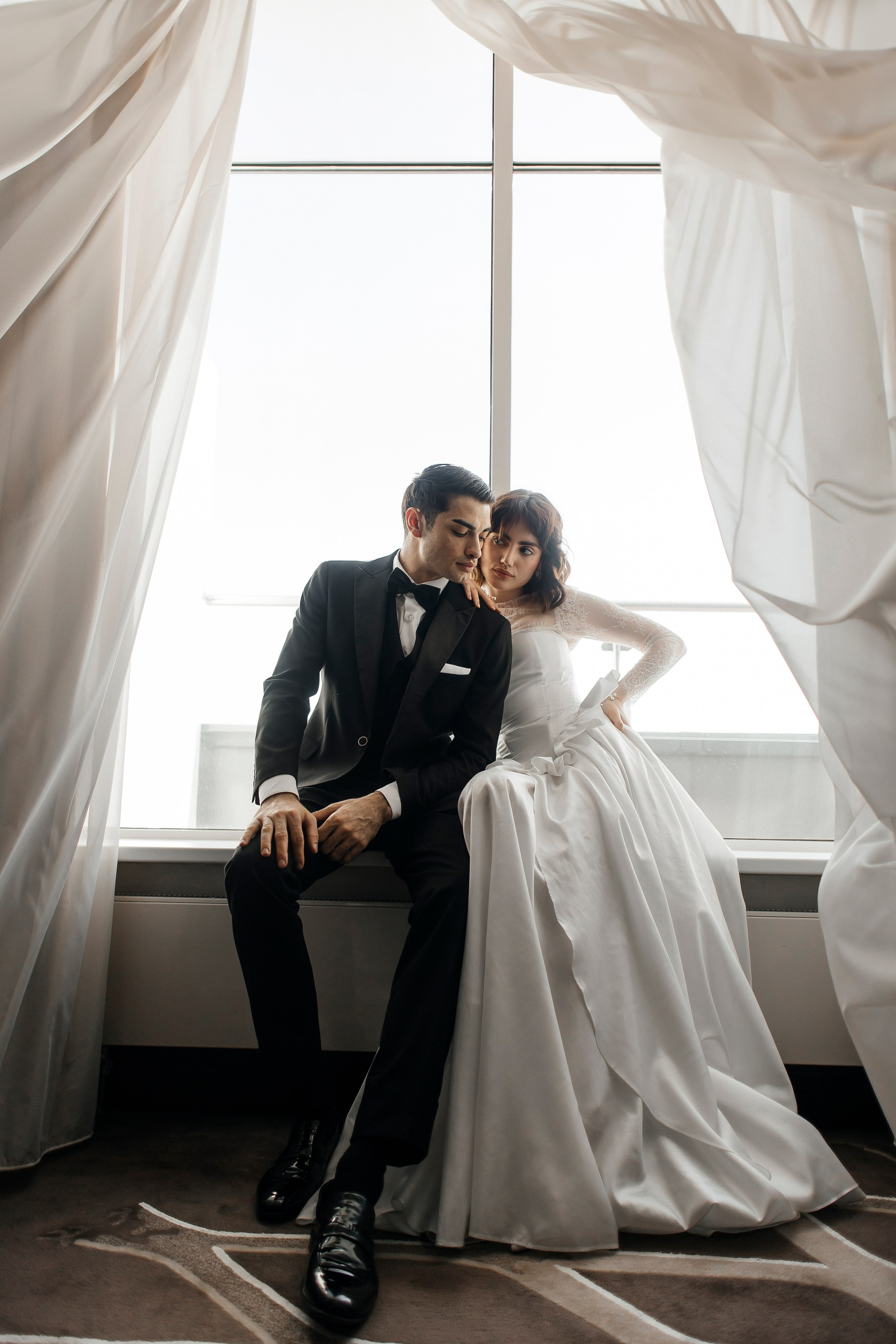 Елизавета и Даниэль (отель + ужин с близкими). Фотограф в Москве Екатерина Потапова