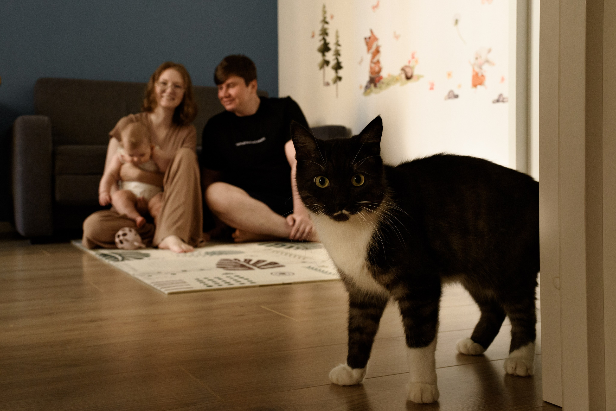 Serezha, Galya & Vasilisa. Семейный, Свадебный фотограф СПБ Питер— Романова Екатерина
