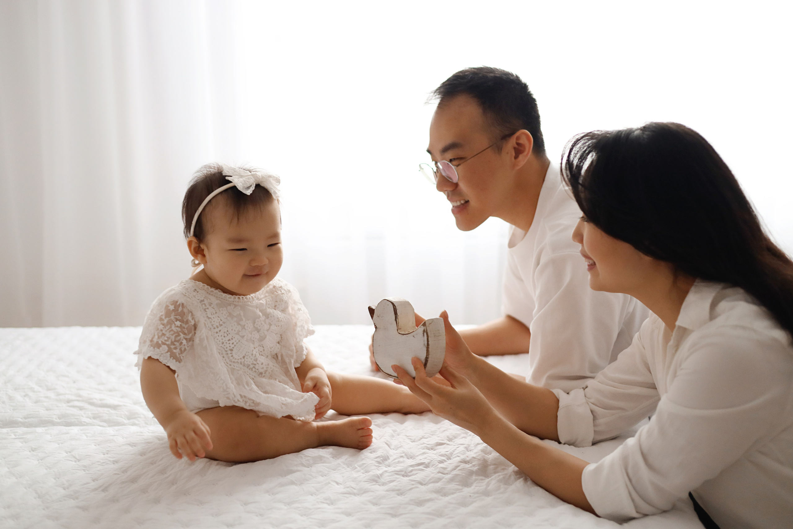 Фотосъемка одного годика Валерии. Фотограф новорожденных Москва. Ньюборн фотограф Москва