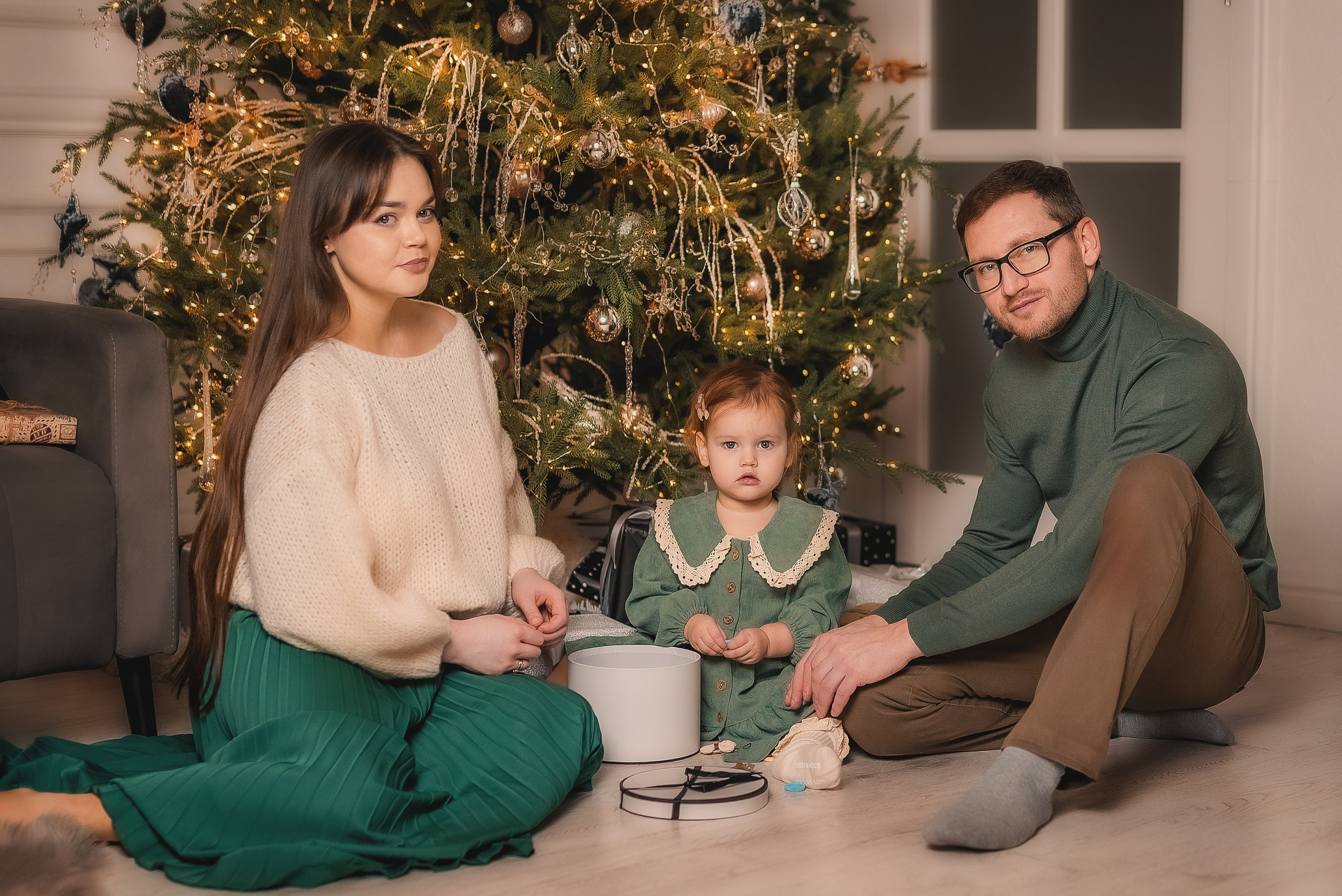 Новогодняя фотосессия для Юлии. Семейный, детский фотограф в Воронеже Анна Никитина