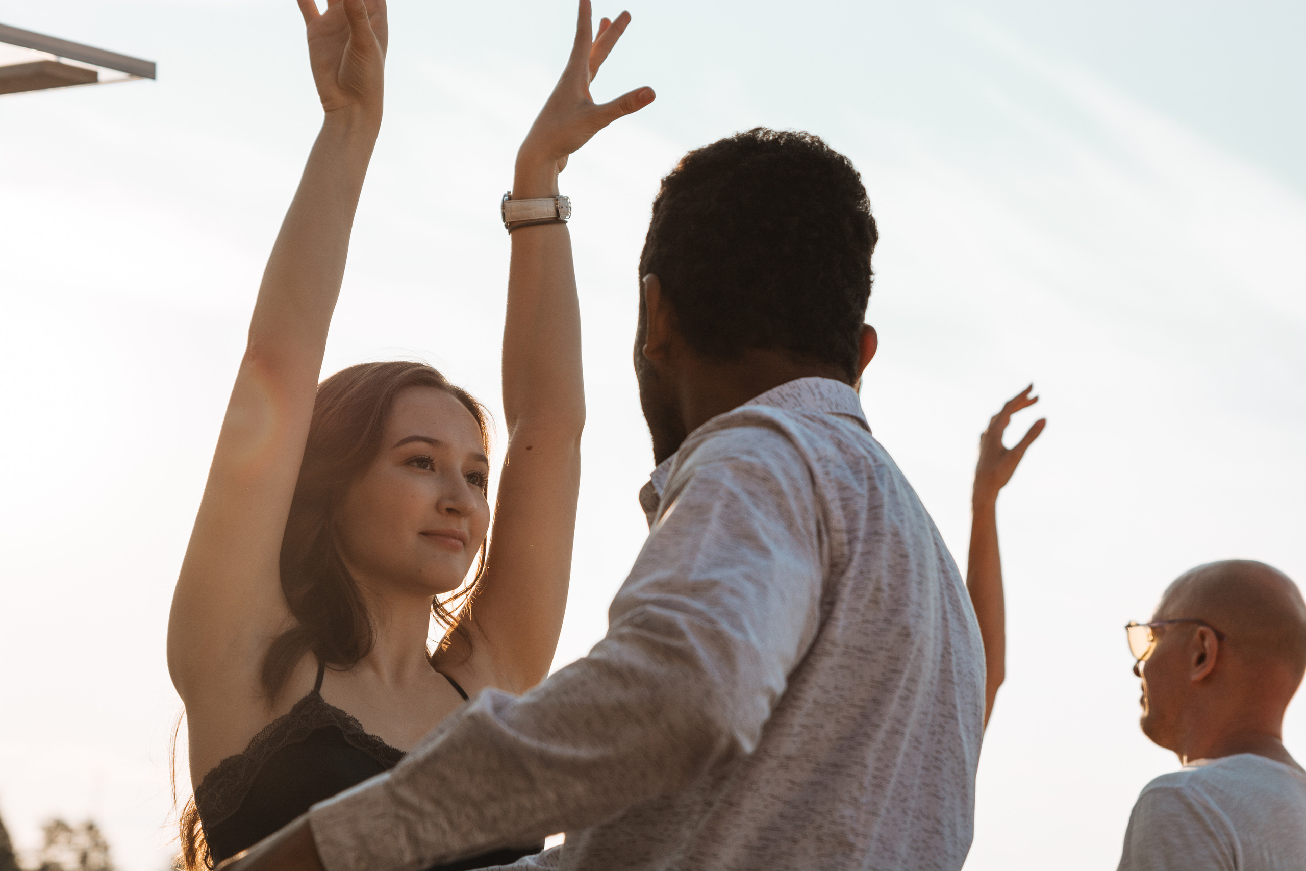 отель Оболенский Андрэ Атибайеба Ресторан L`eclat терраса танец бачата мастер-класс репортажная съёмка мероприятий