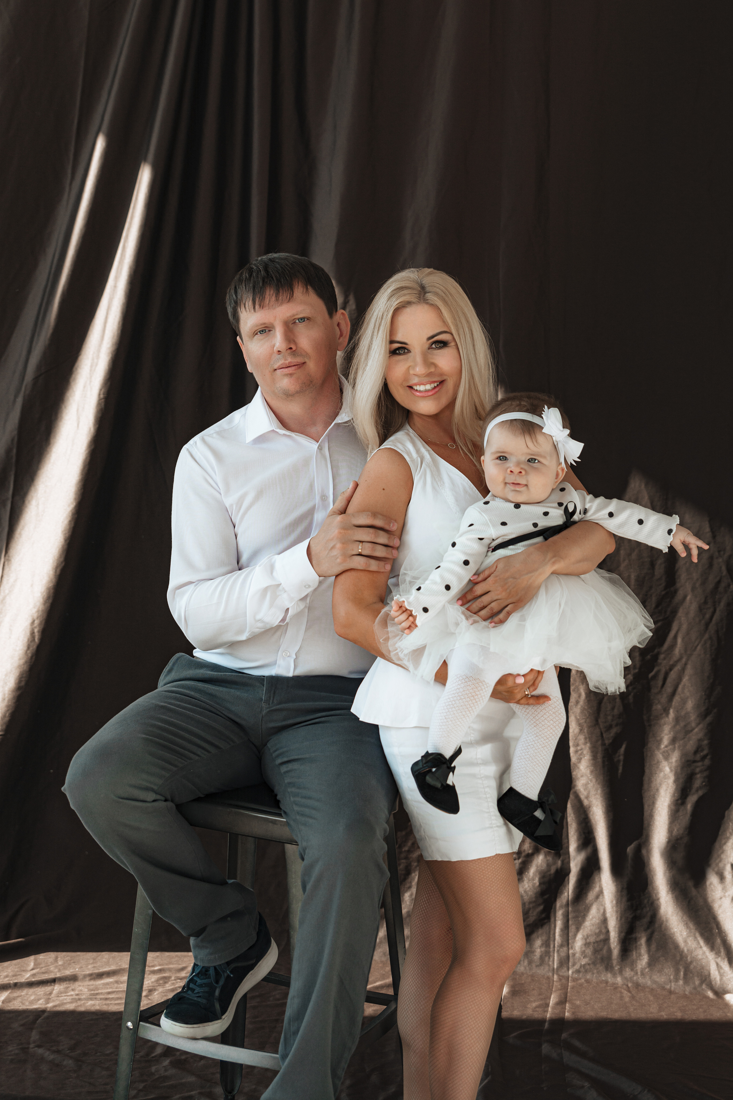 Мария и Алексей, фотосессия в студии. Портретный фотограф в Санкт-Петербурге Дмитриева Наталия