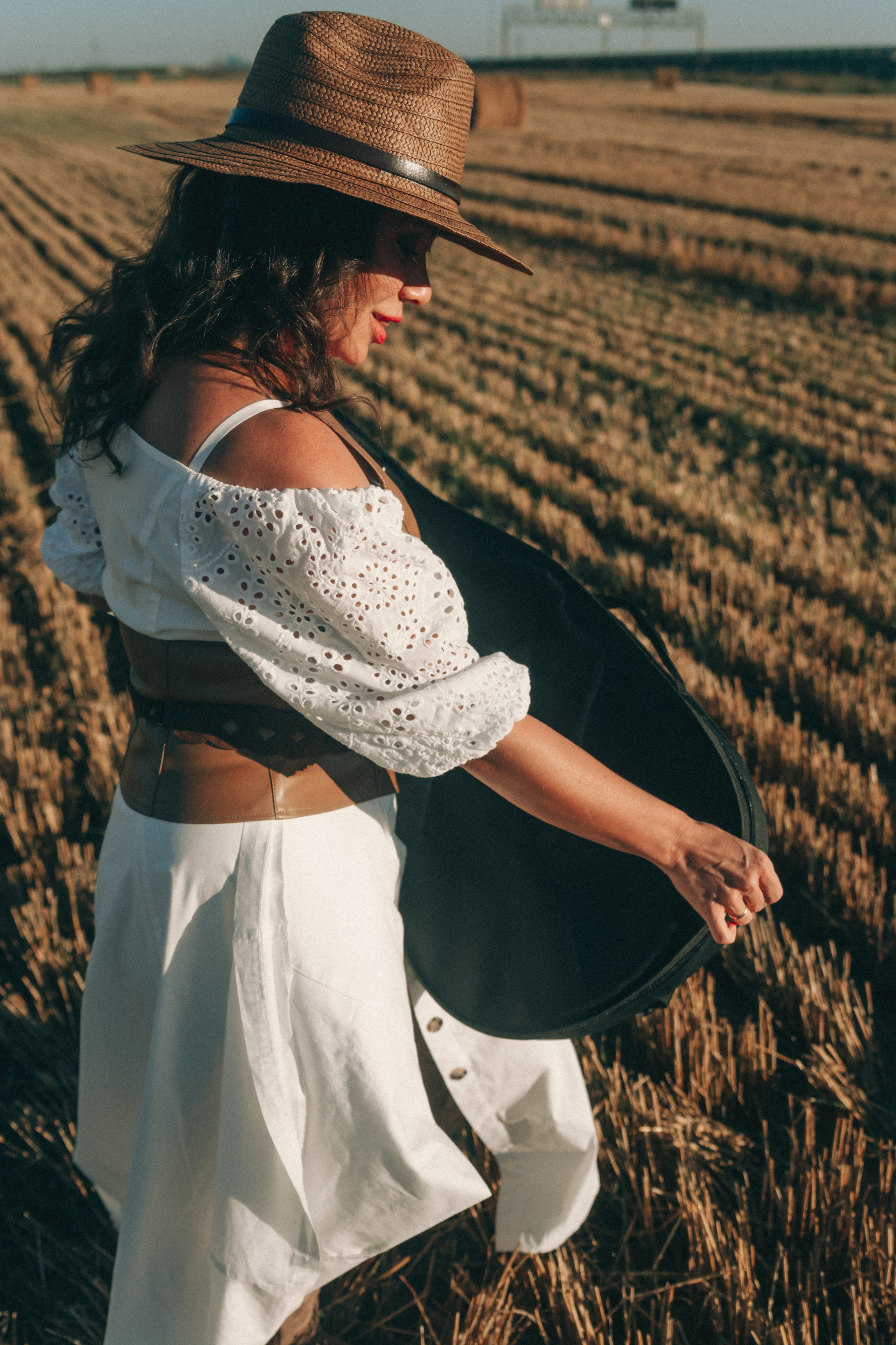 Светлана. Фотосессия со стогами. Портретный фотограф в Санкт-Петербурге Дмитриева Наталия