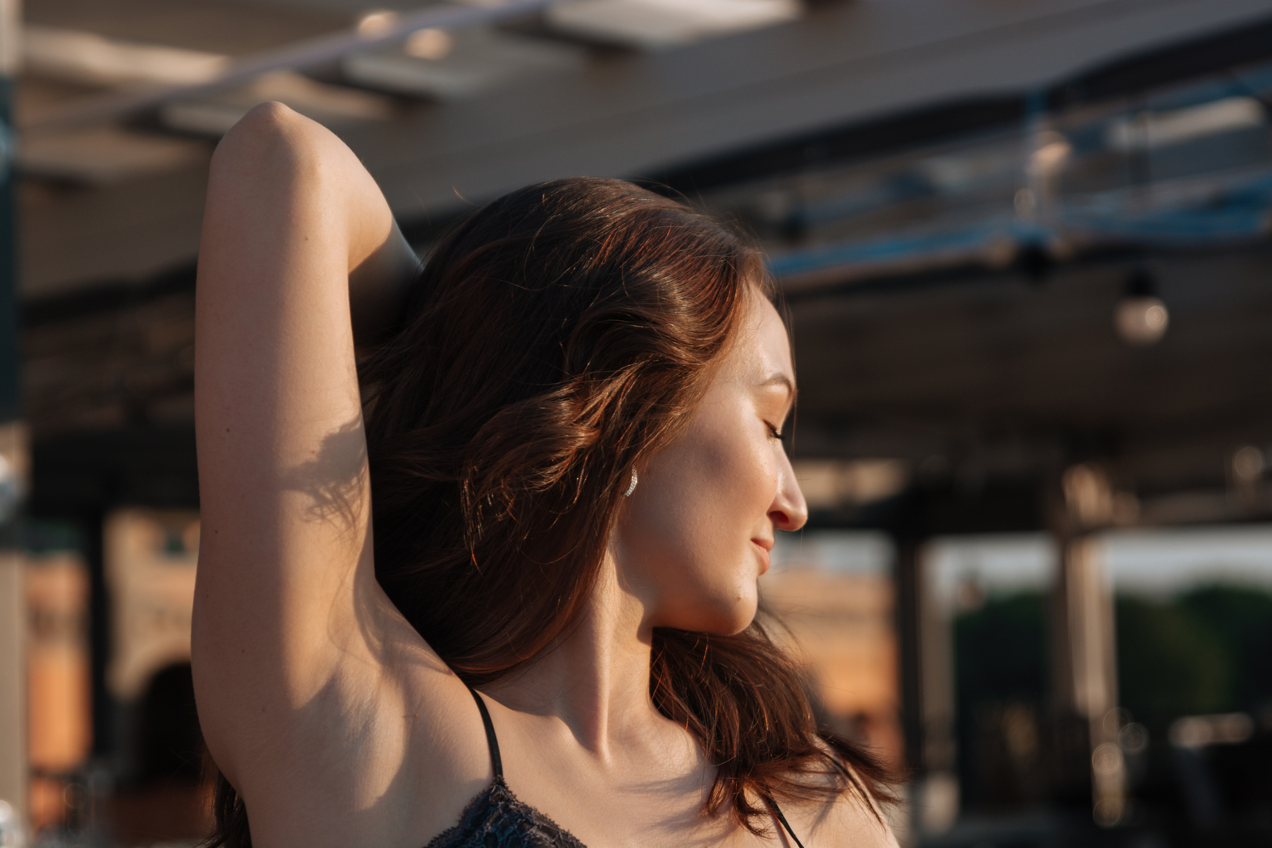 Бачата на террасе отеля Оболенский. Портретный фотограф в Санкт-Петербурге Дмитриева Наталия