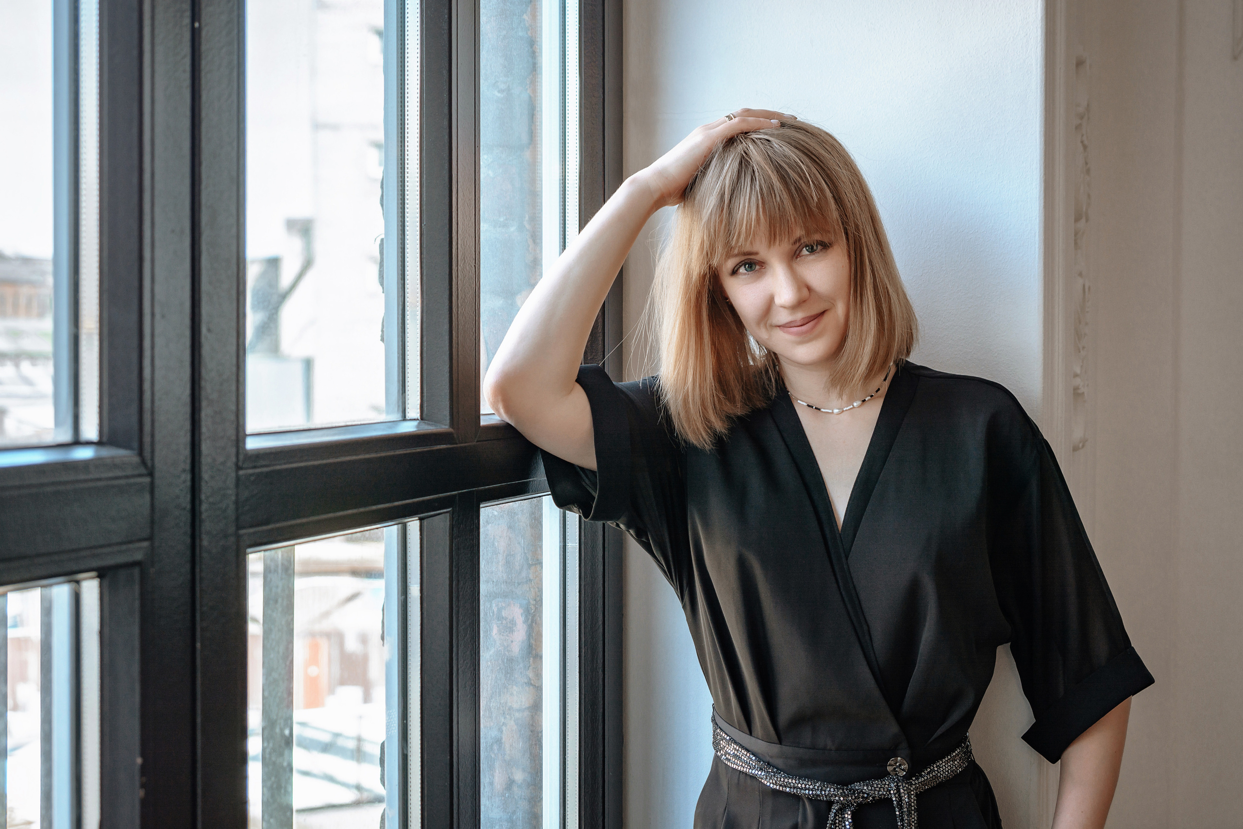 Семейная фотосессия для Ольги в фотостудии. Портретный фотограф в Санкт-Петербурге Дмитриева Наталия