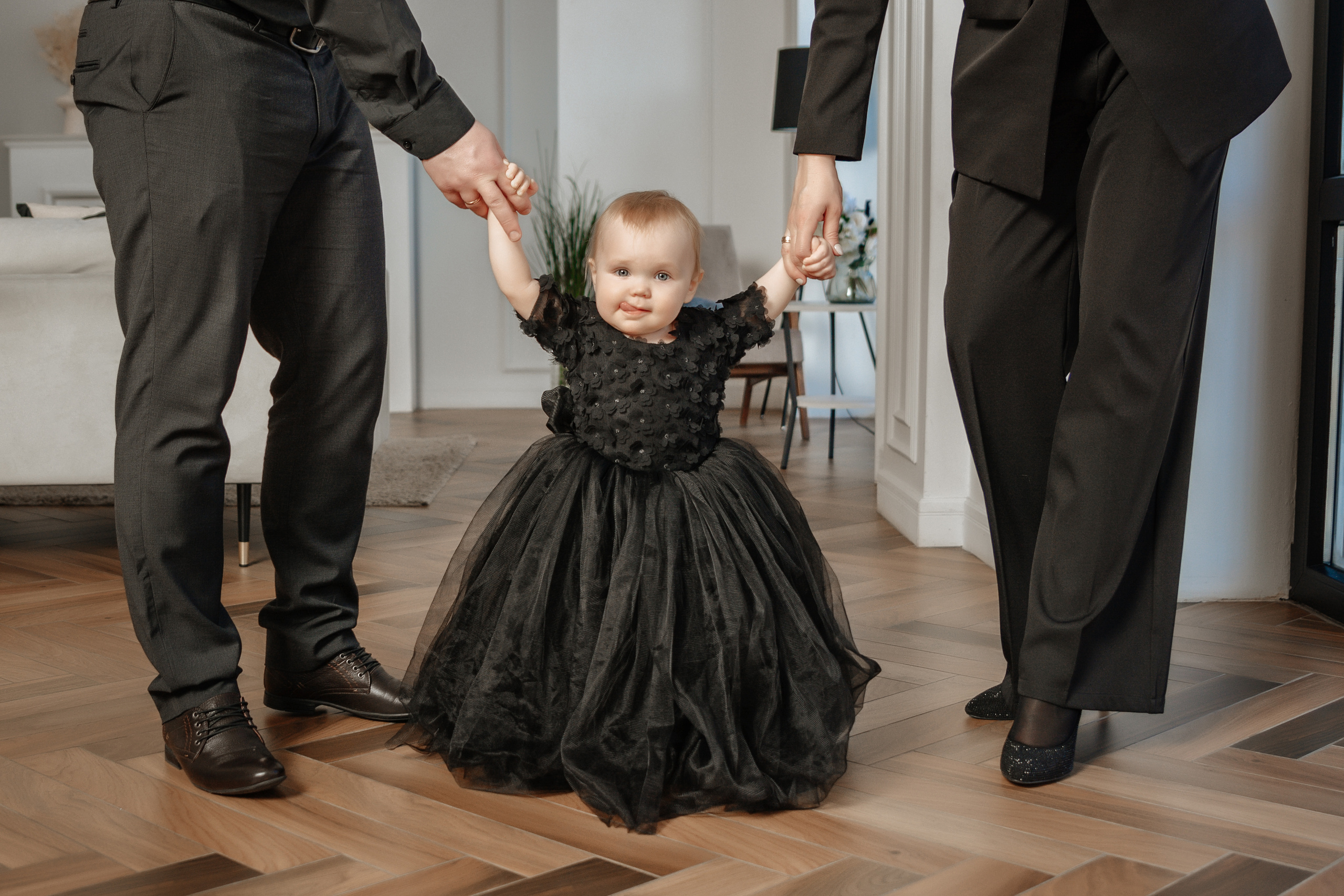 Семейная фотосессия для Ольги в фотостудии. Портретный фотограф в Санкт-Петербурге Дмитриева Наталия