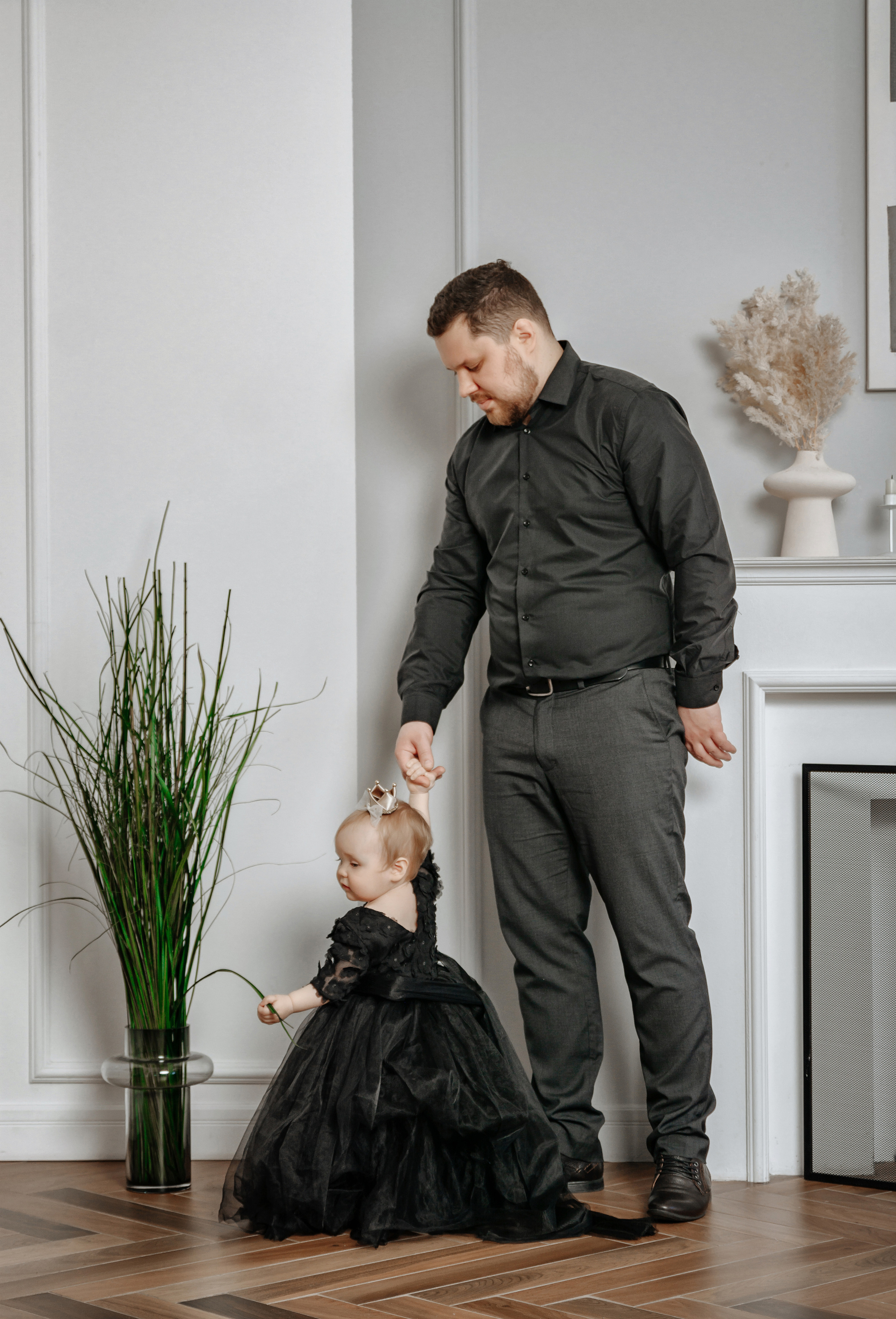 Семейная фотосессия для Ольги в фотостудии. Портретный фотограф в Санкт-Петербурге Дмитриева Наталия