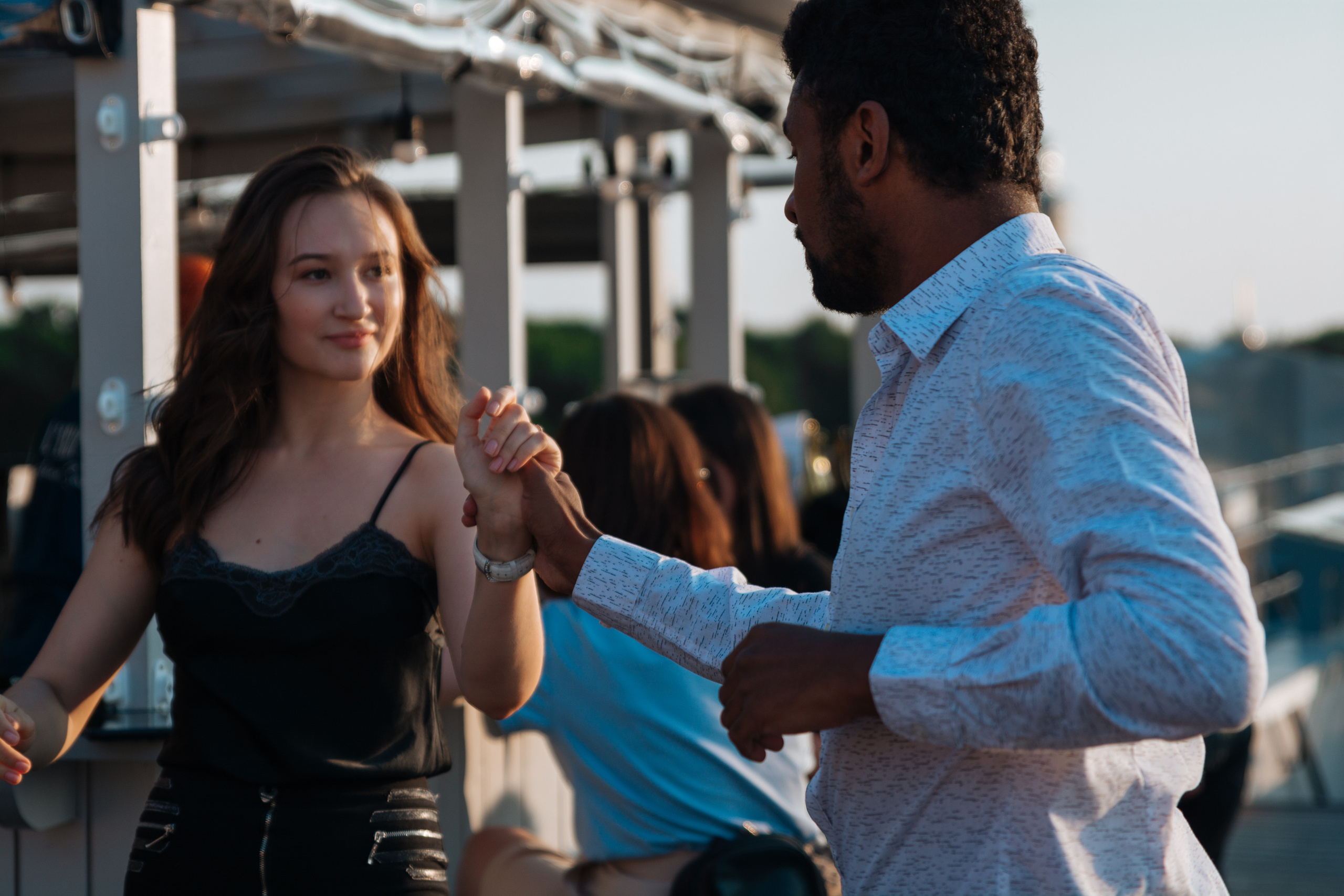 отель Оболенский Андрэ Атибайеба Ресторан L`eclat терраса танец бачата мастер-класс репортажная съёмка мероприятий