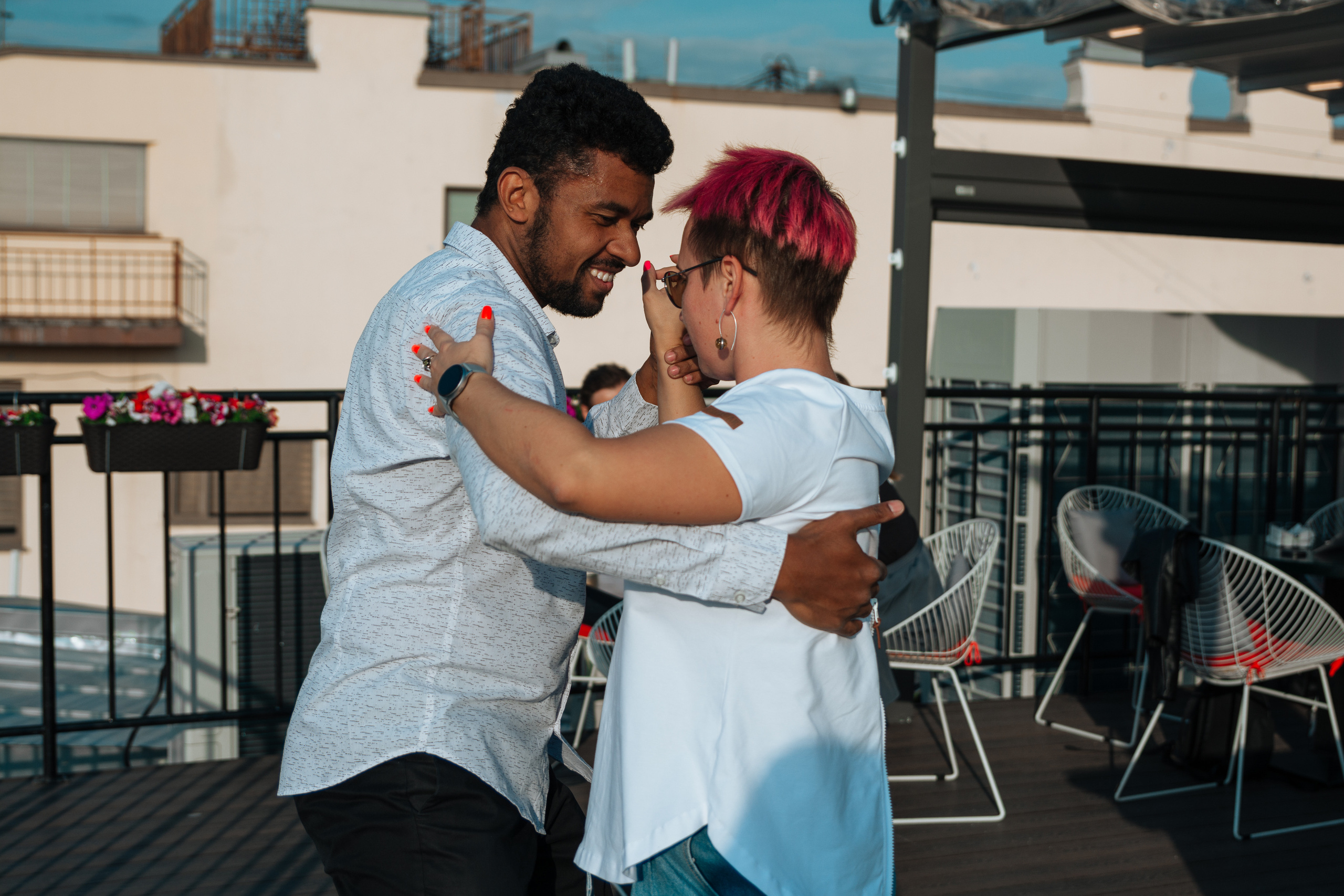 отель Оболенский Андрэ Атибайеба Ресторан L`eclat терраса танец бачата мастер-класс репортажная съёмка мероприятий