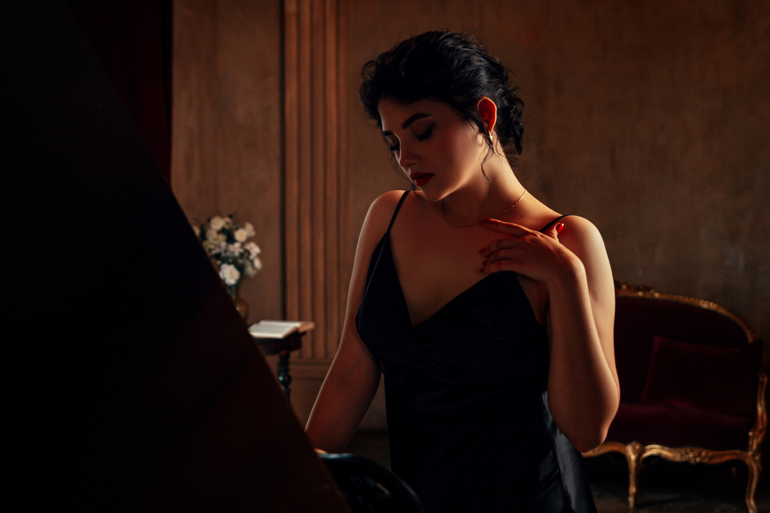 Камилла. Вдохновленная картинами Фабиана Переса. Портретный фотограф в Санкт-Петербурге Дмитриева Наталия