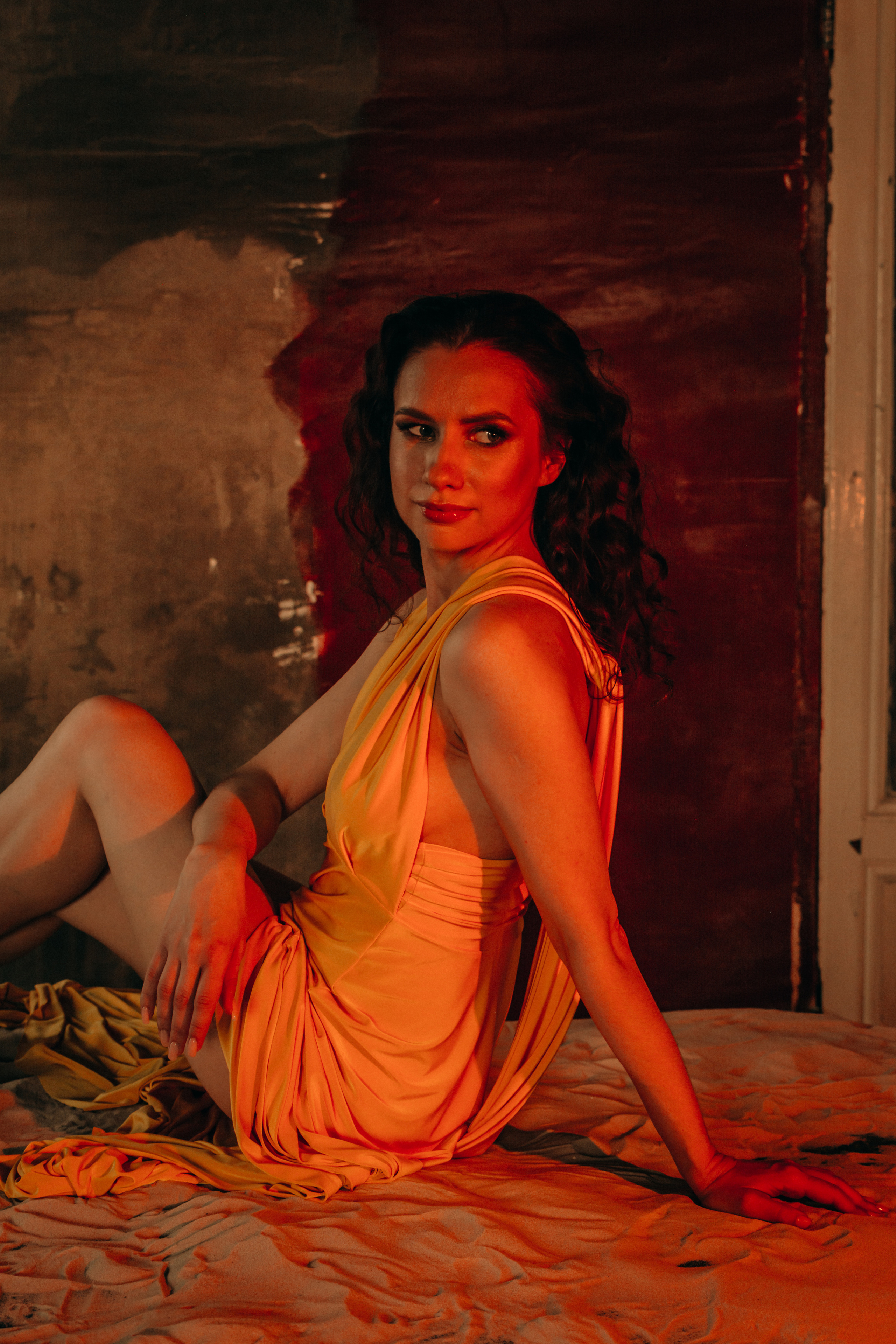 Оксана. Фотосессия в песках. Портретный фотограф в Санкт-Петербурге Дмитриева Наталия