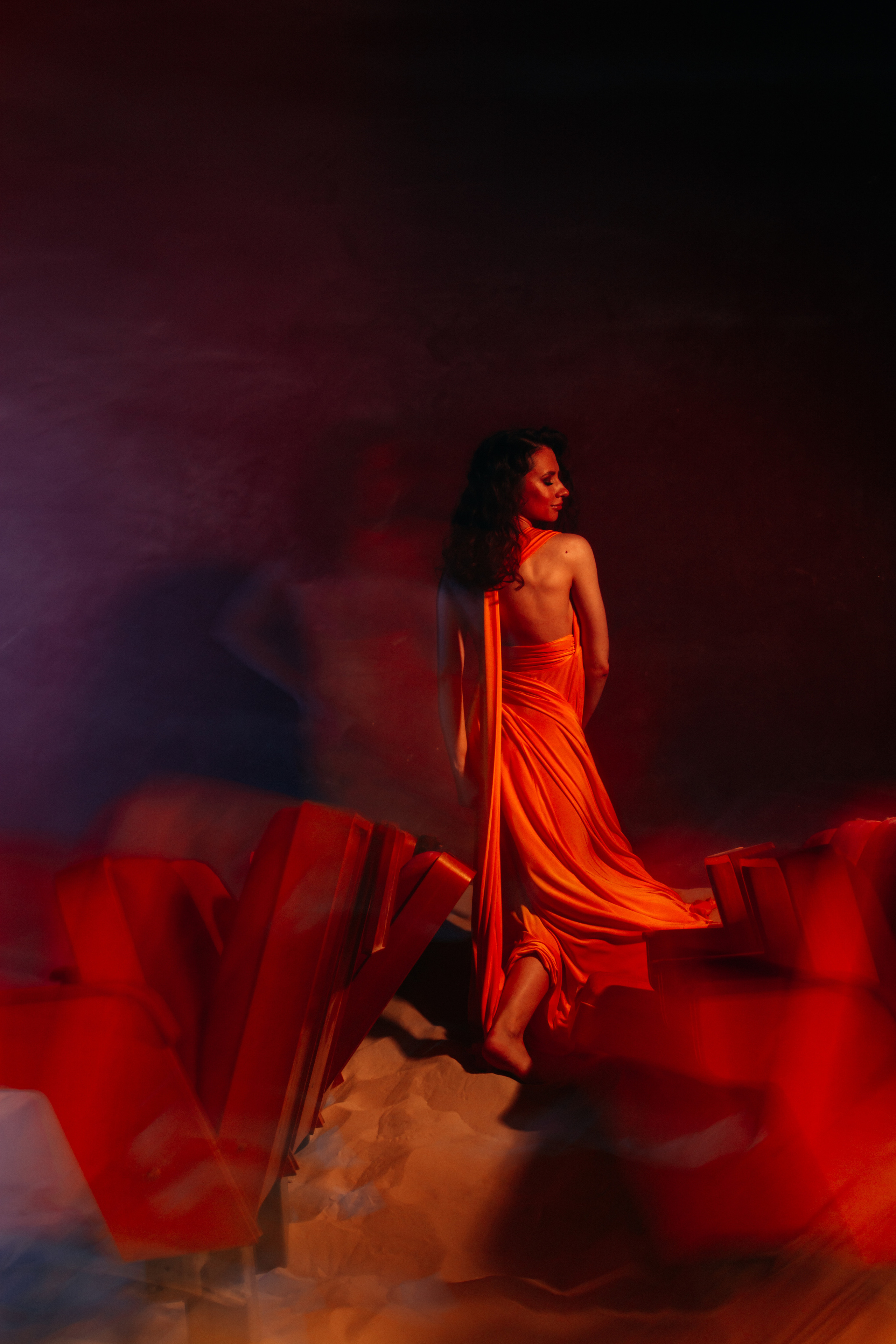 Оксана. Фотосессия в песках. Портретный фотограф в Санкт-Петербурге Дмитриева Наталия