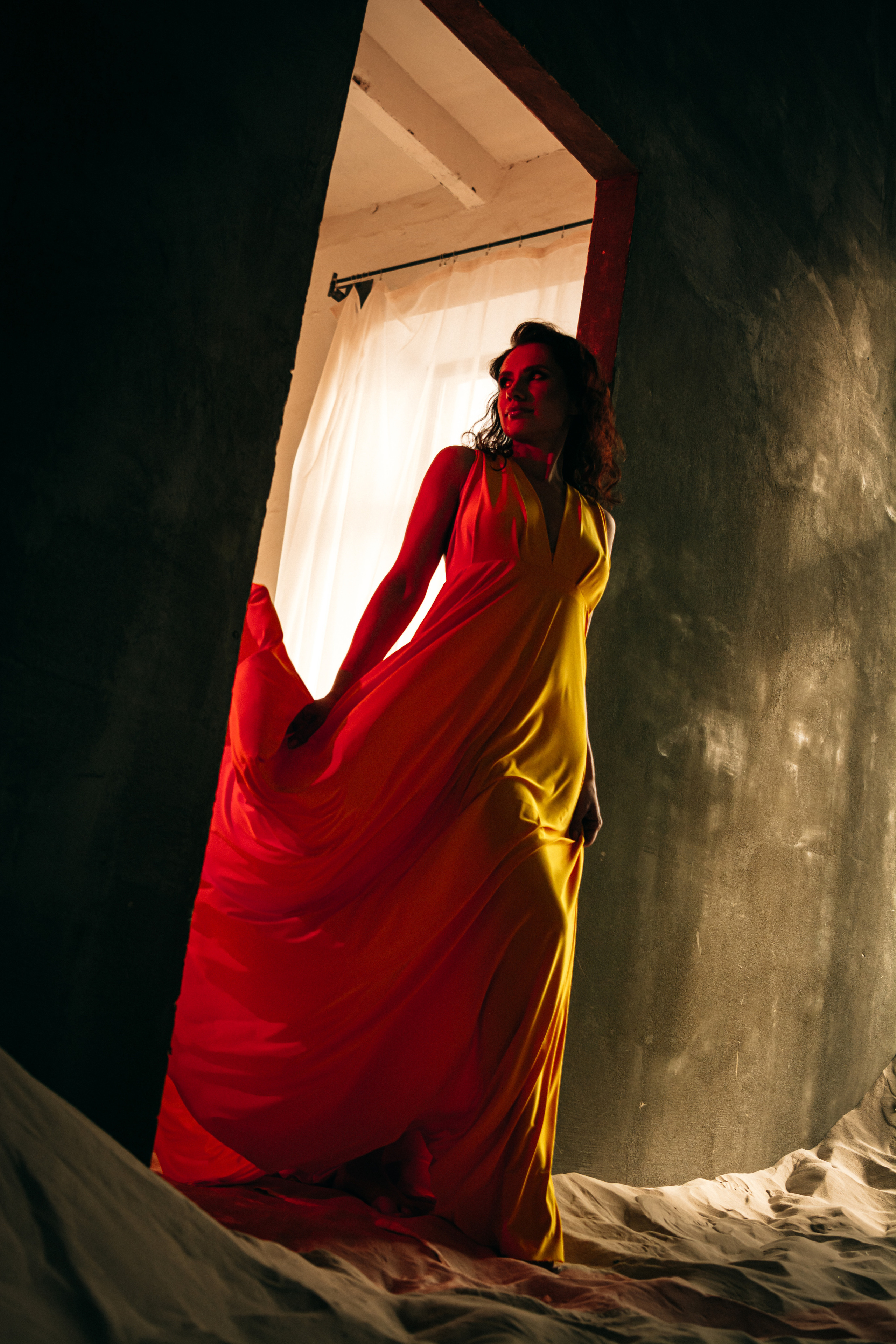 Оксана. Фотосессия в песках. Портретный фотограф в Санкт-Петербурге Дмитриева Наталия